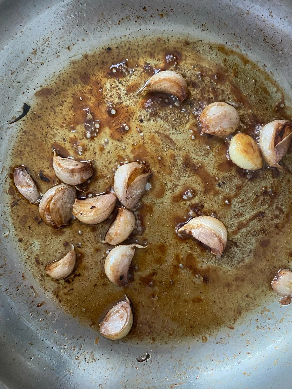 garlic with reduced versus