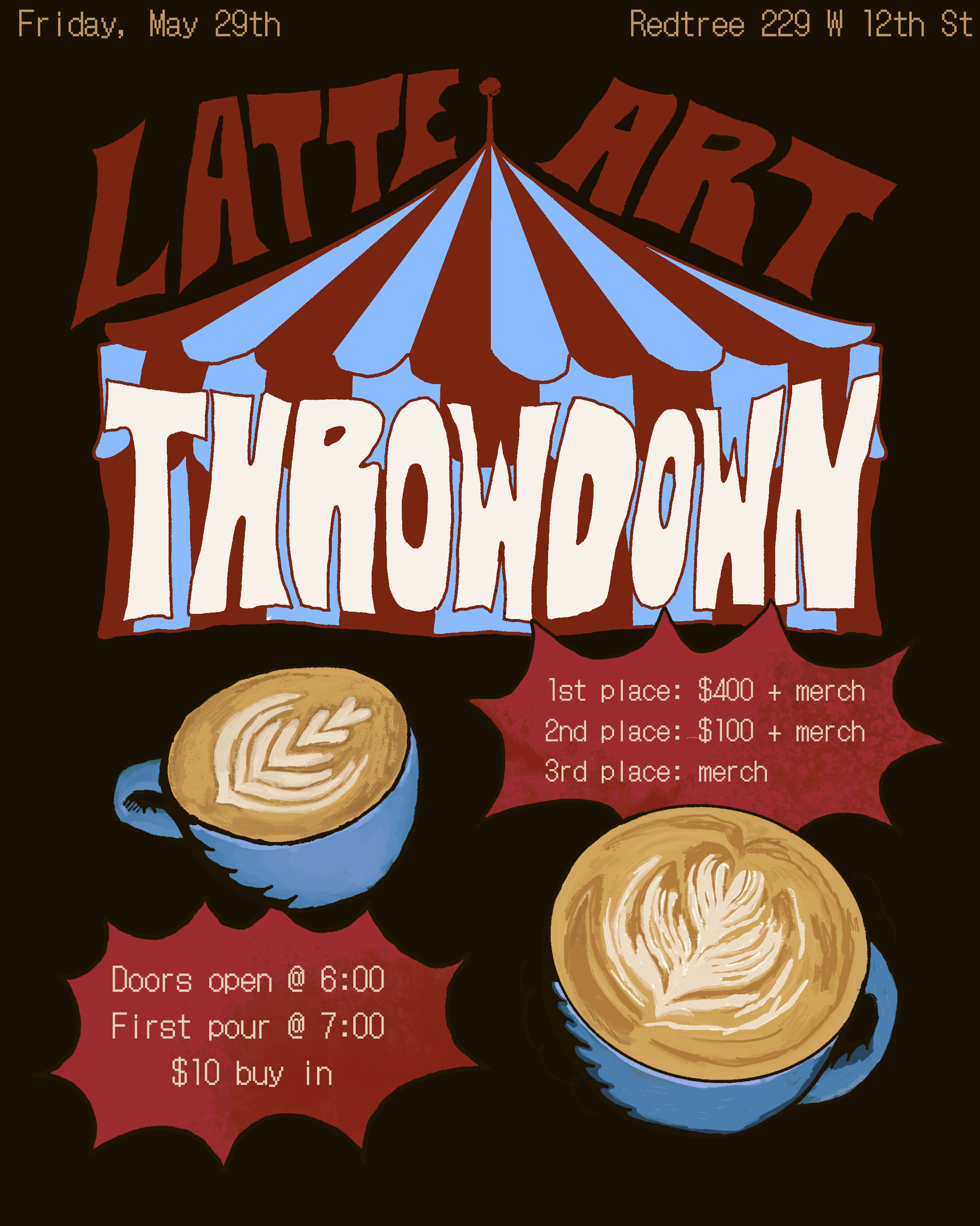 latte art throwdown
