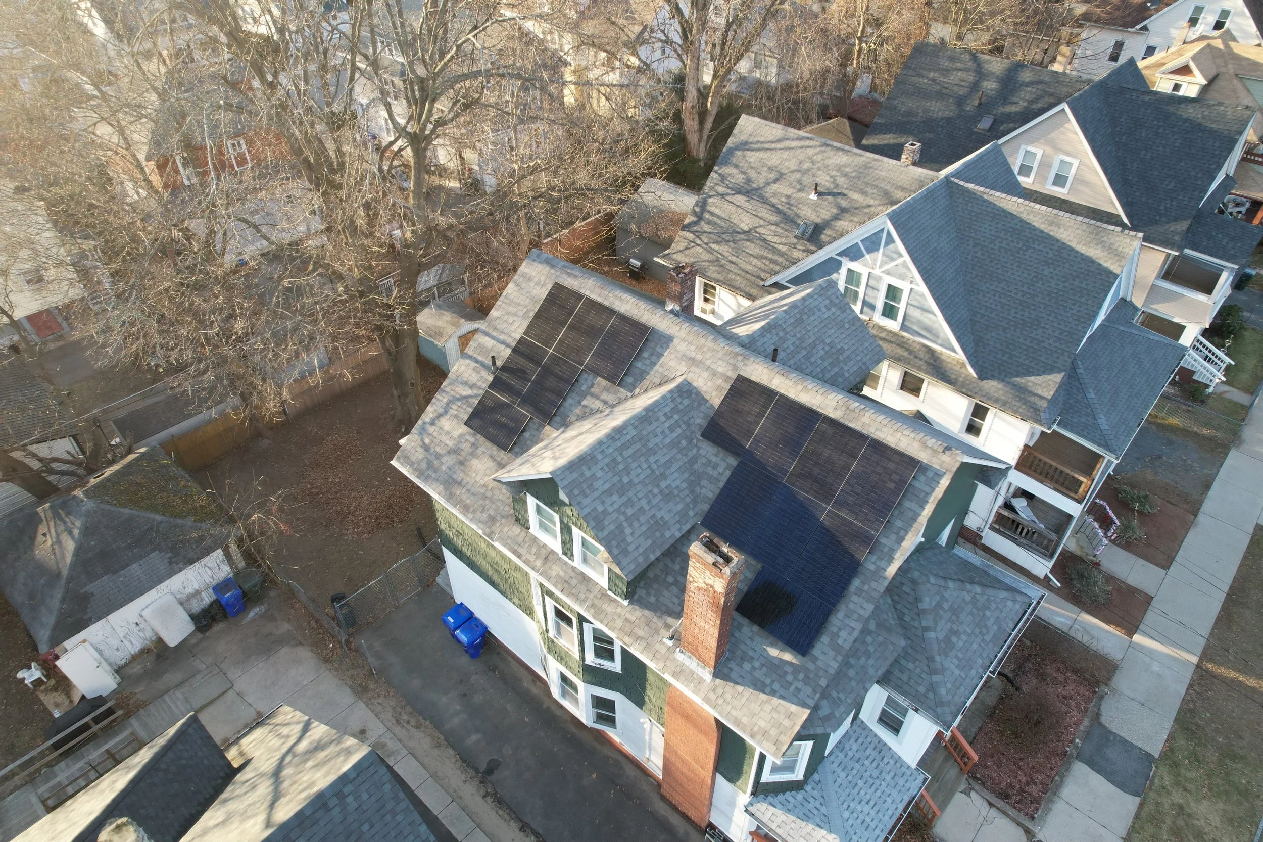 installed solar panels in Springfield MA