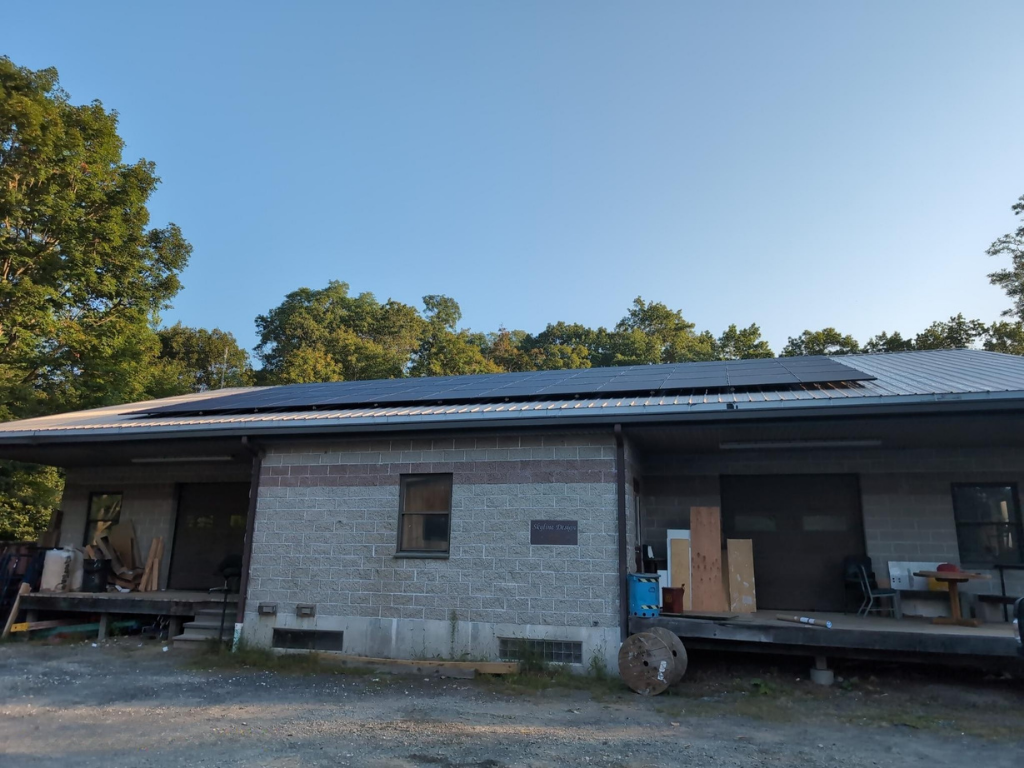 Douglas Thayer Design Commercial Solar Installation Northampton, MA