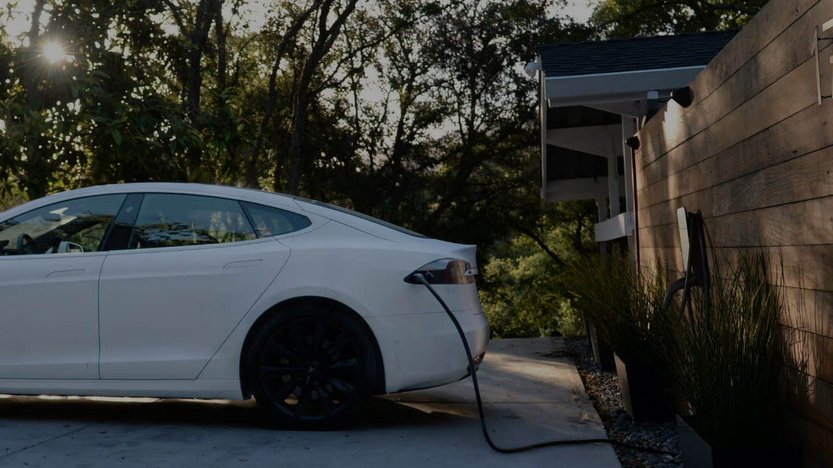 span panel ev charger charging vehicle