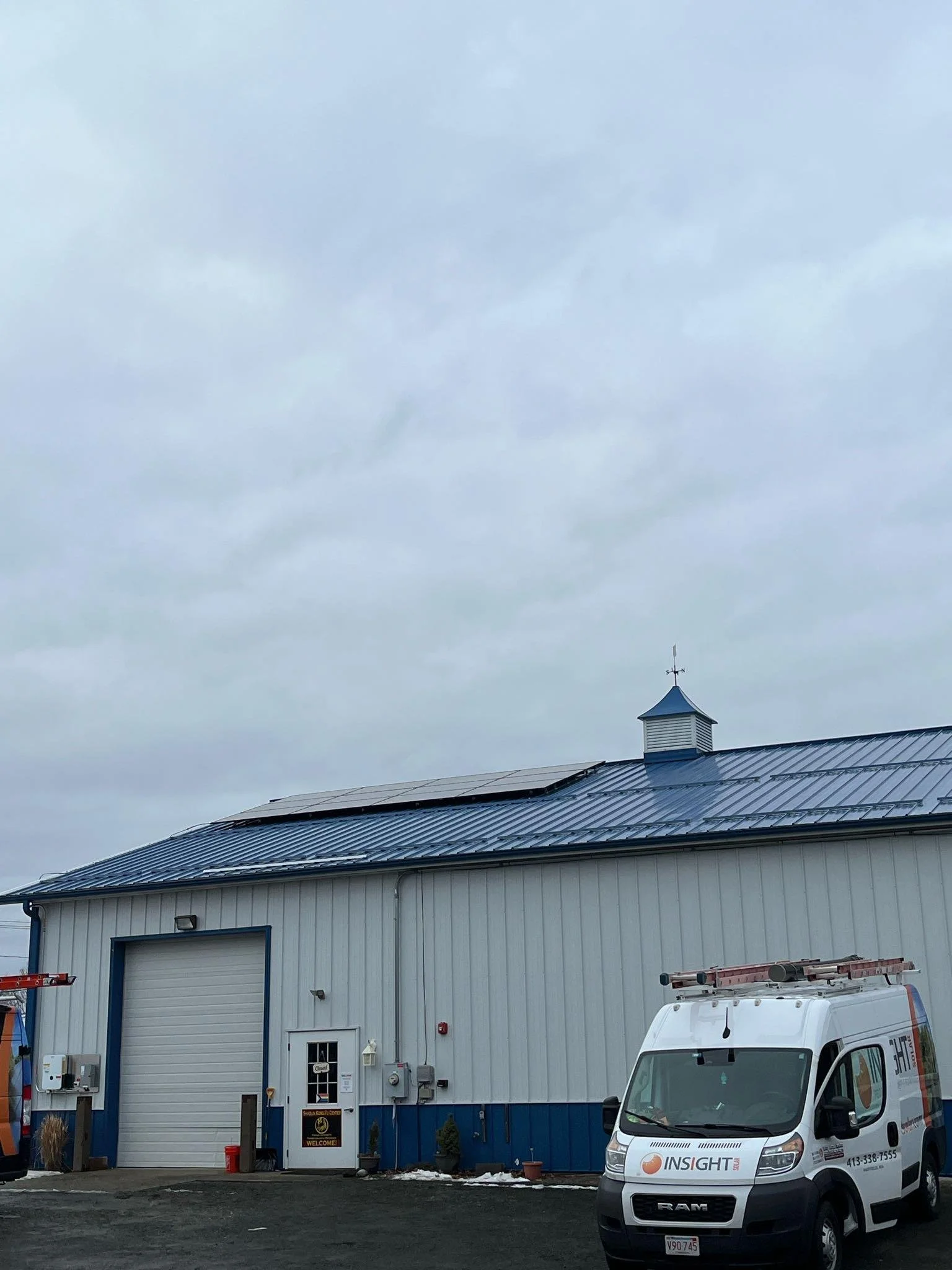 Solar Panels project completed by Insight solar installers for commercial solar power 