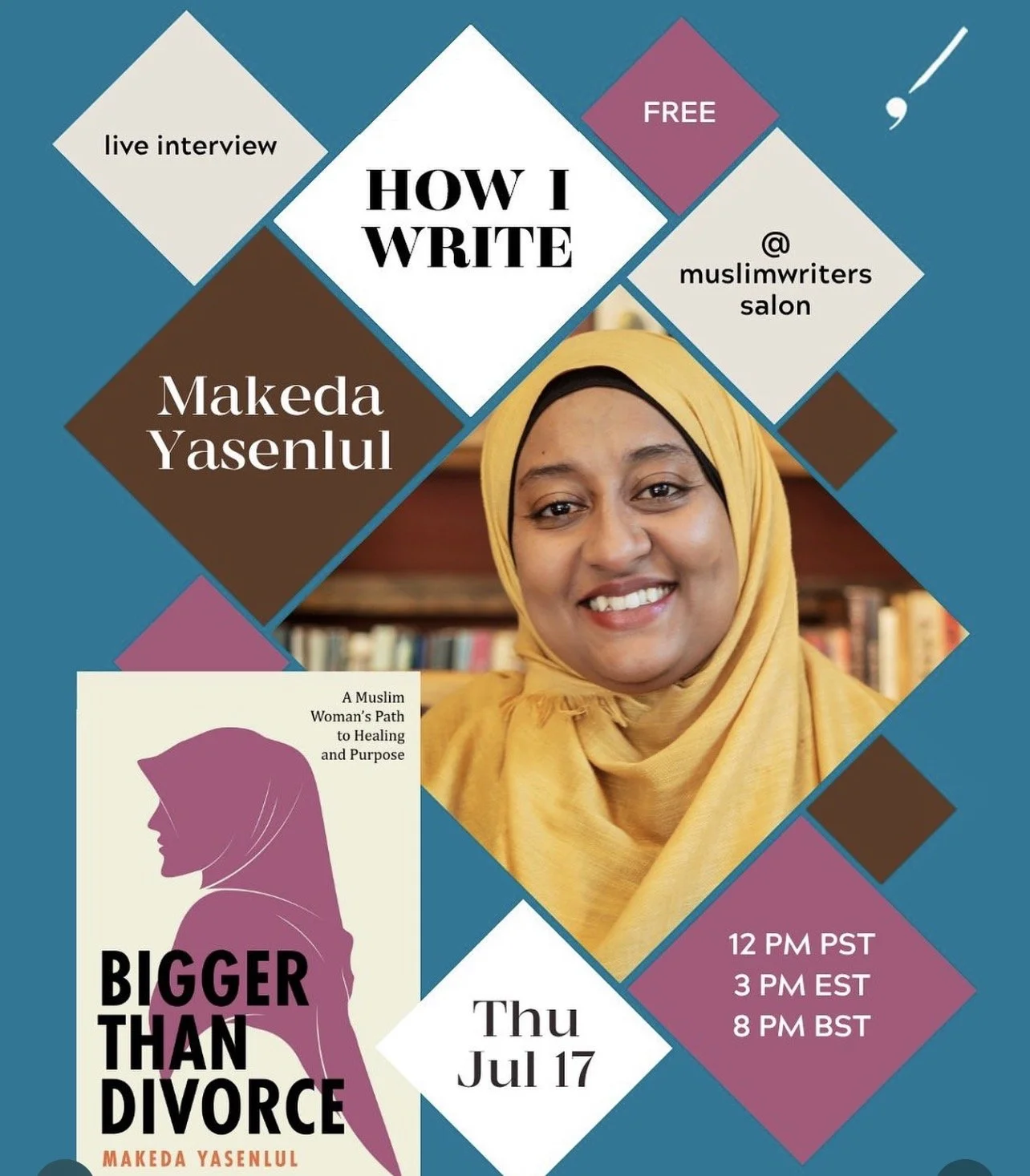 AUTHOR INTERVIEW 🌼