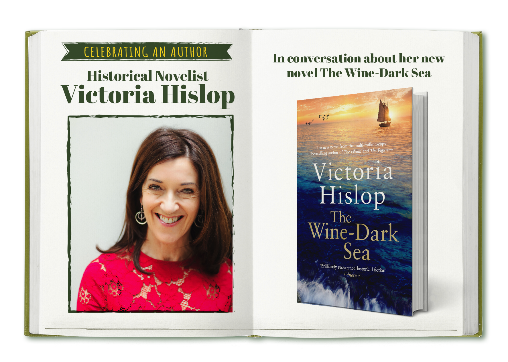 Victoria Hislop in conversation