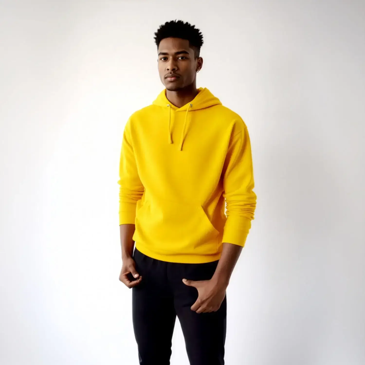 male virtual model three quarter length body