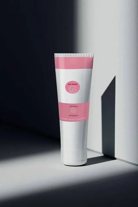 creative beauty product photography guy and rose