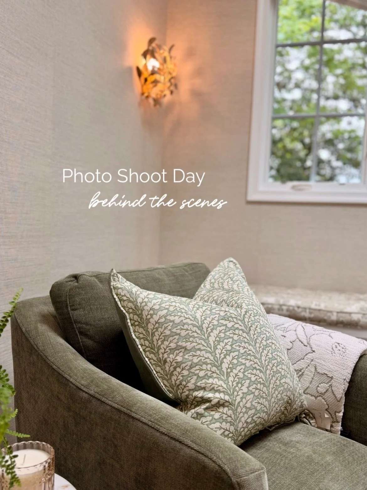 Photo days are truly a labor of love.

These are long days of styling, fluffing pillows, moving accessories from room to room, adjusting lighting, and making sure every detail feels just right, seeing our work captured in a way that others can enjoy 