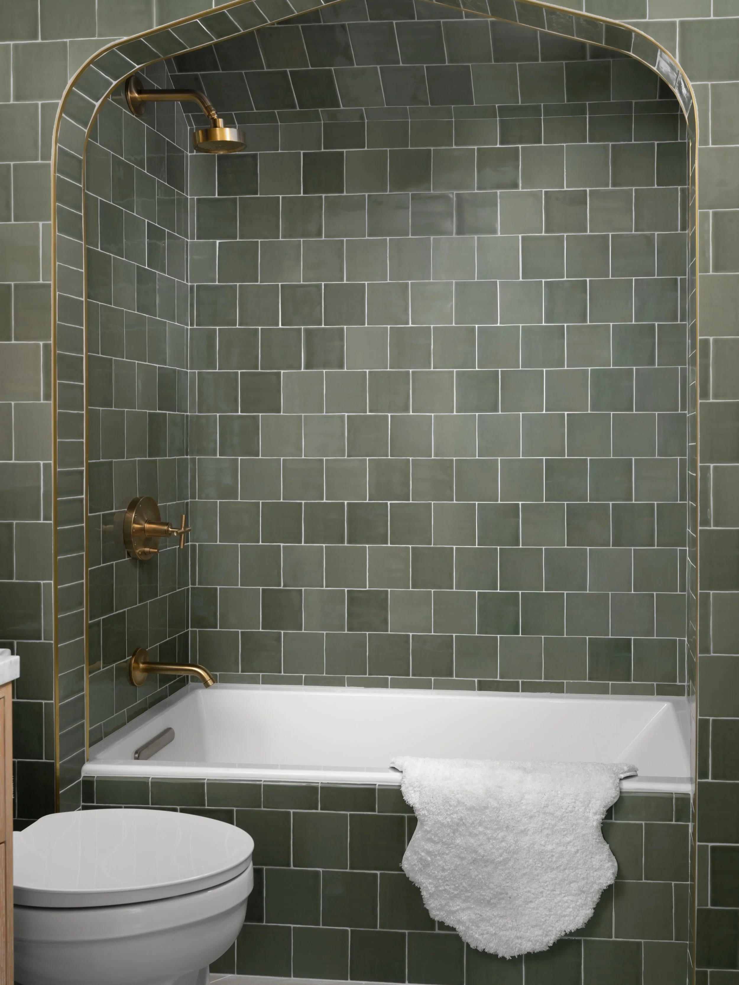It&rsquo;s often the smallest details that make the biggest impact.

One of our favorite ways to elevate a bathroom is through a thoughtful tile pattern. Whether it&rsquo;s herringbone, basketweave, stacked, or a custom layout, the installation itsel