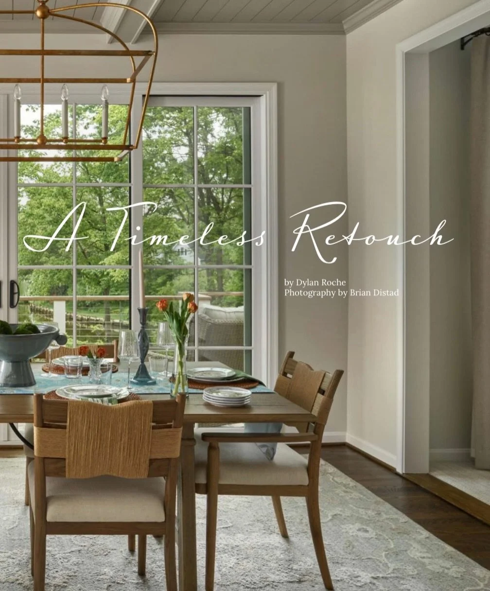 We&rsquo;re honored to share that Tonya Maggio Interiors is featured in this month&rsquo;s issue of Annapolis Home.

There is something especially meaningful about having our work recognized editorially&mdash;selected by the editors as a project they