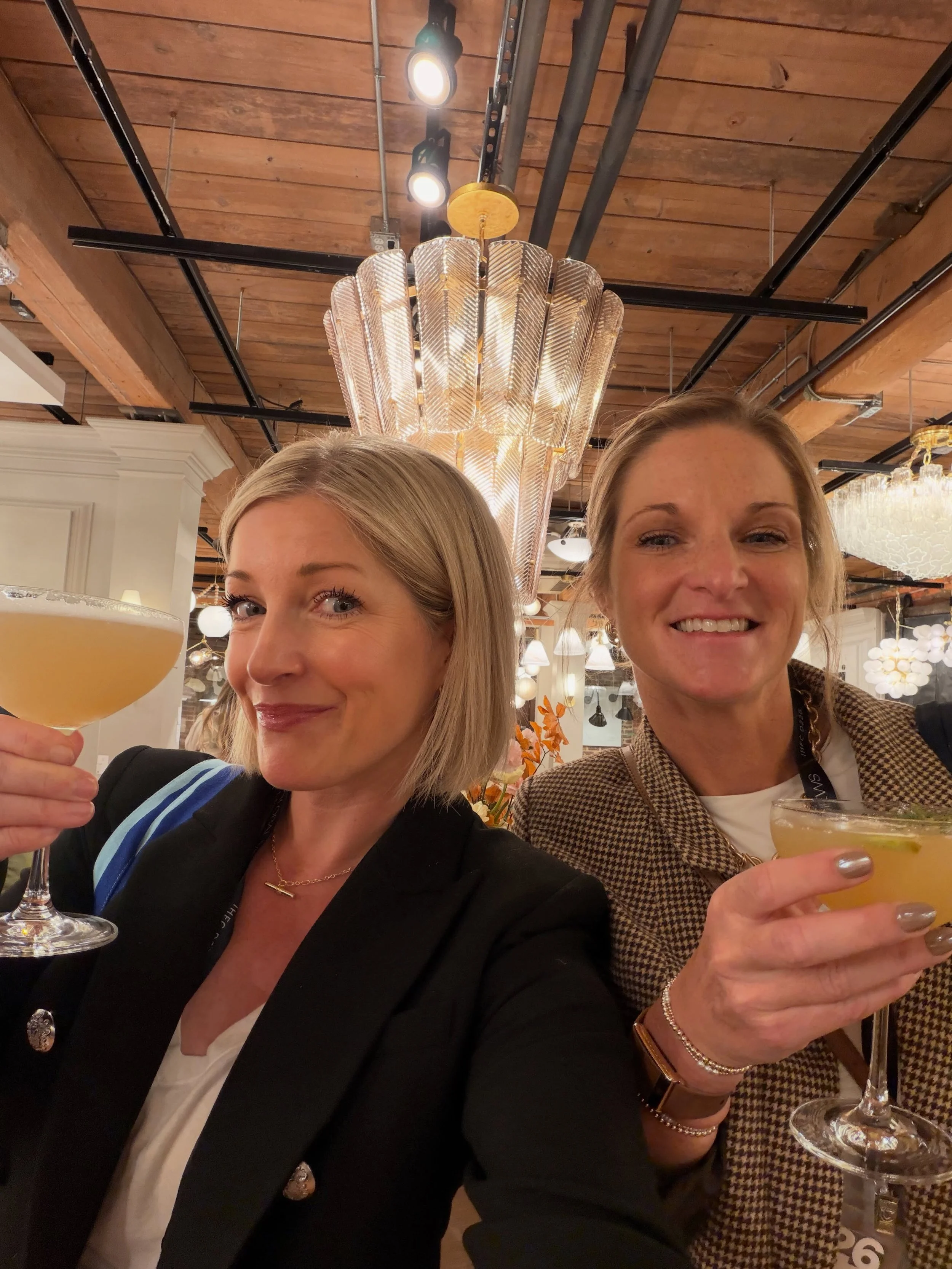 This might just be my favorite photo from High Point Market. 

Because it captures exactly who we are.

Behind every beautiful space we create is a team of talented, creative, hardworking women who bring so much more than design to the table. We laug