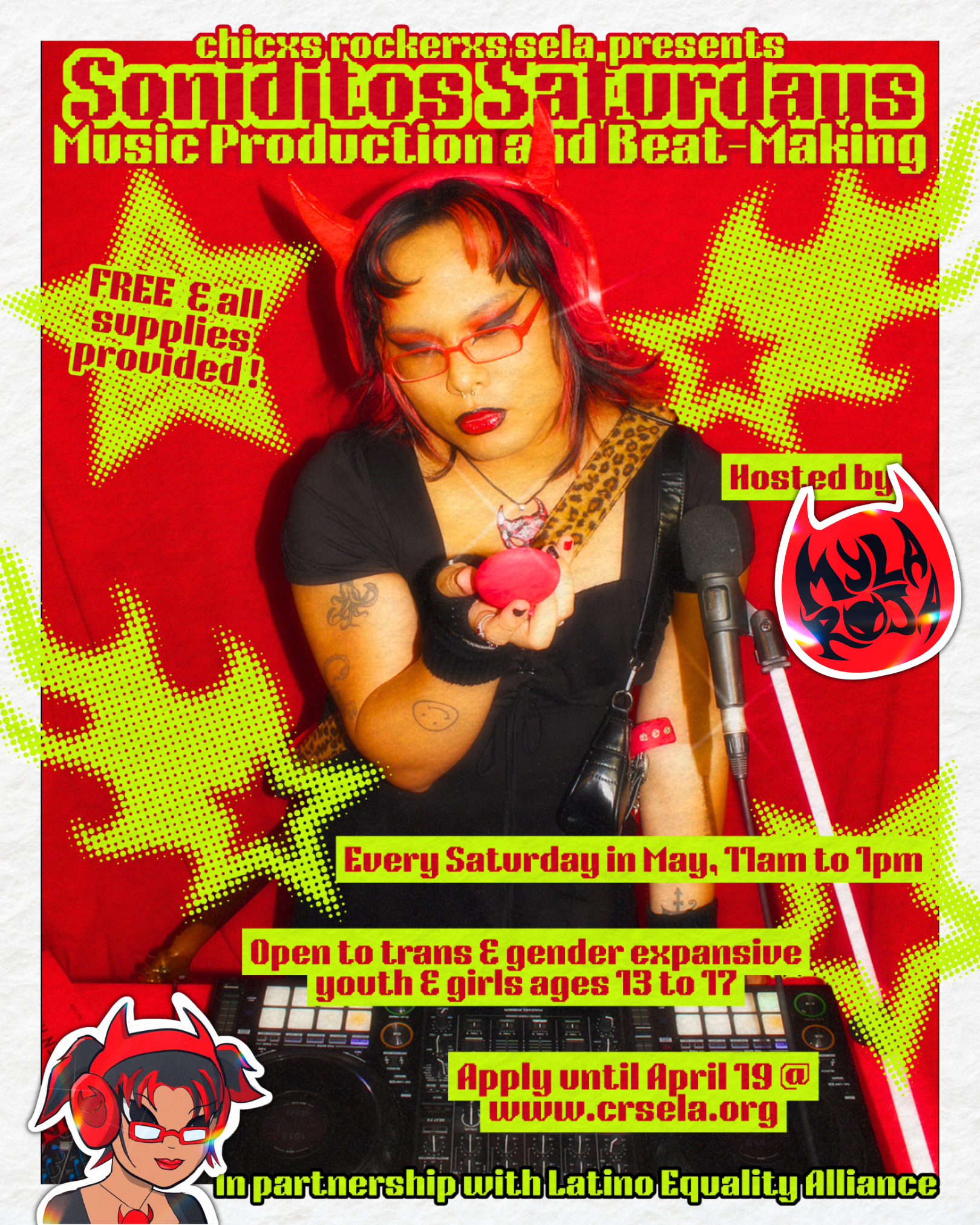 Soniditos Saturdays Applications Open