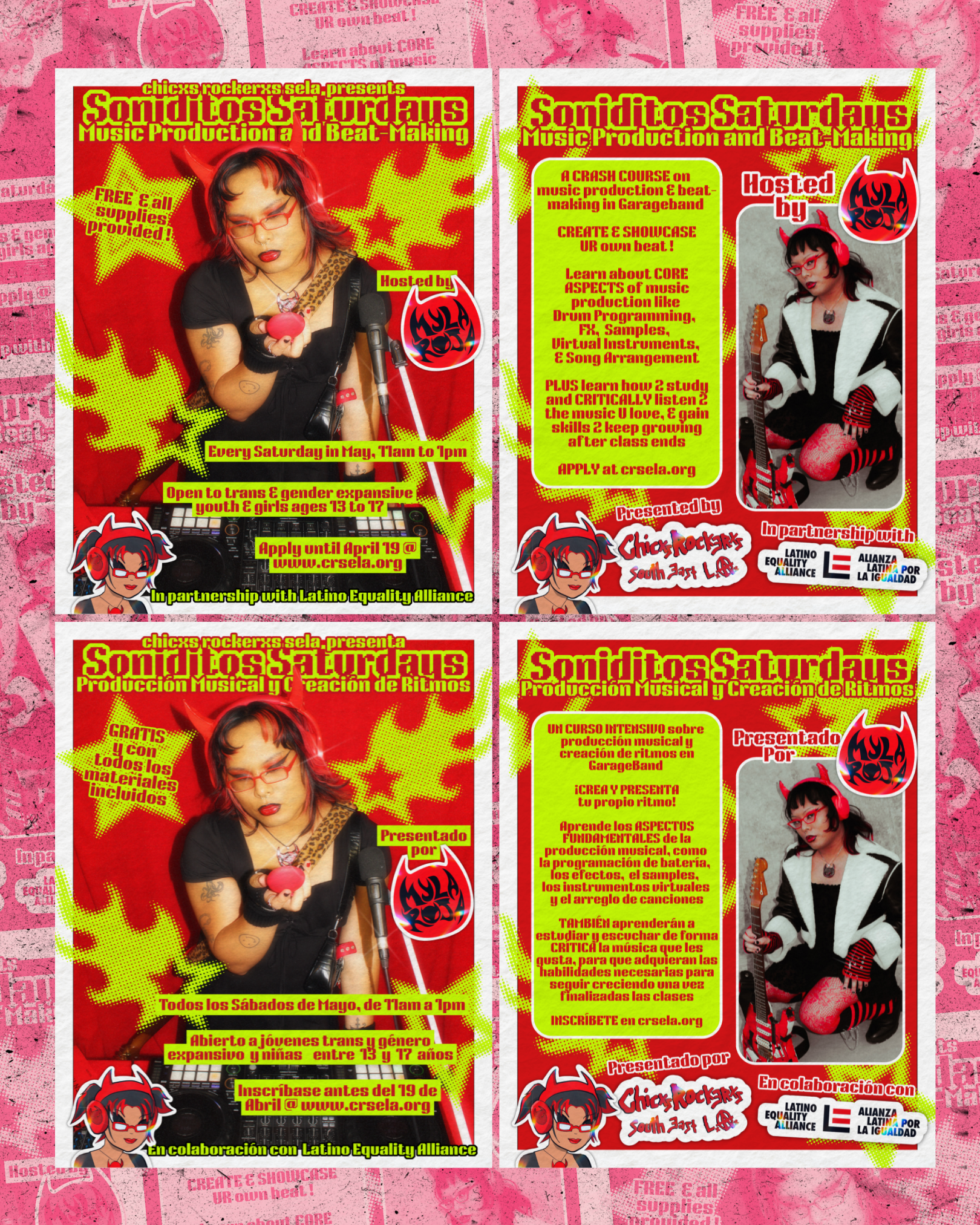 Soniditos Saturdays Applications Close