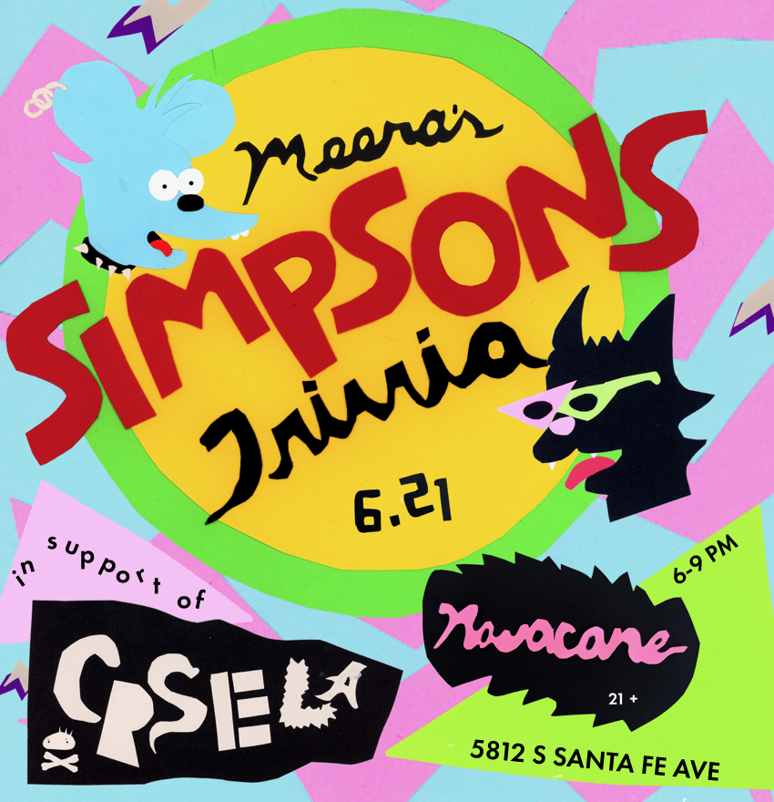 Simpsons Trivia Fundraiser!