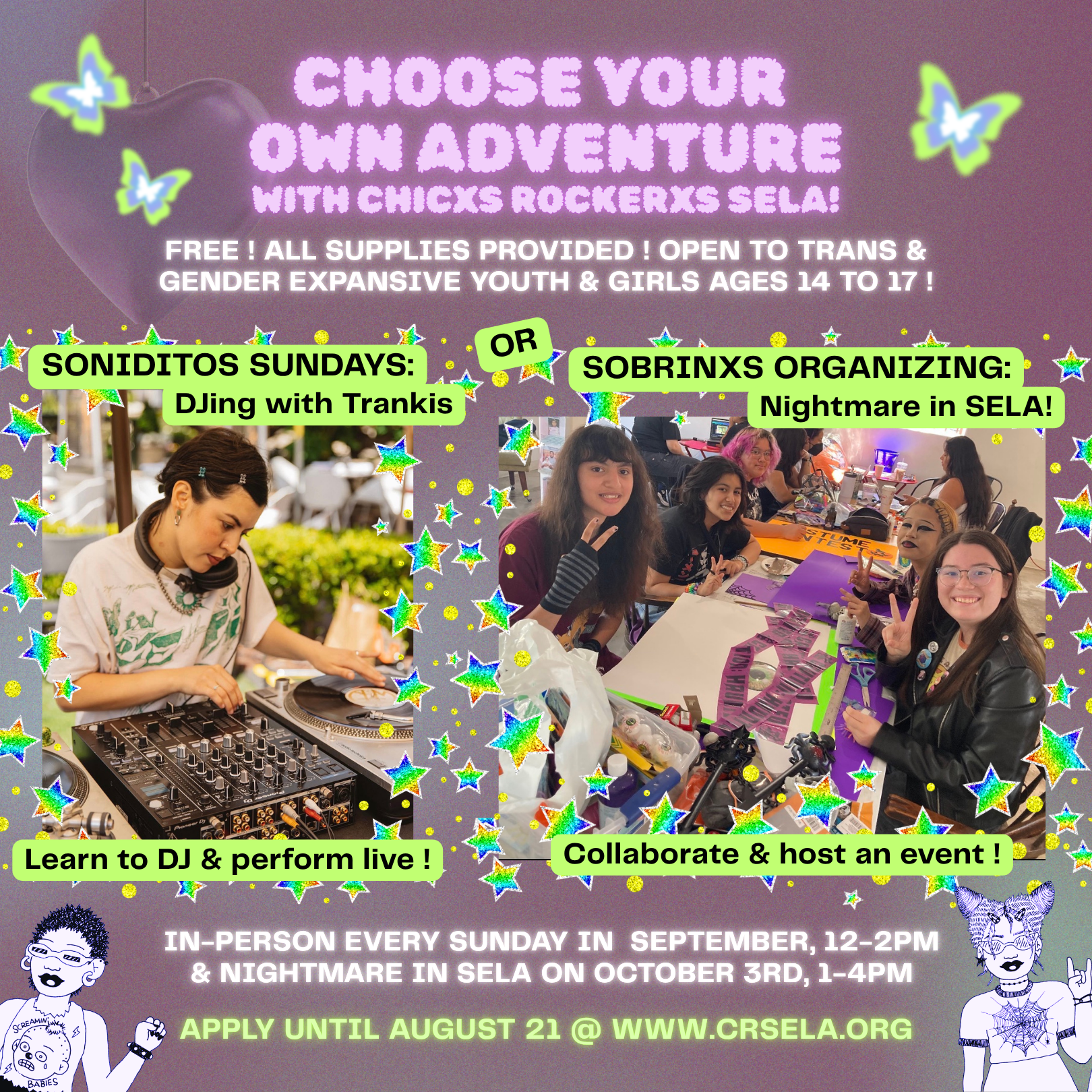 Soniditos & Sobrinxs Apps Close!
