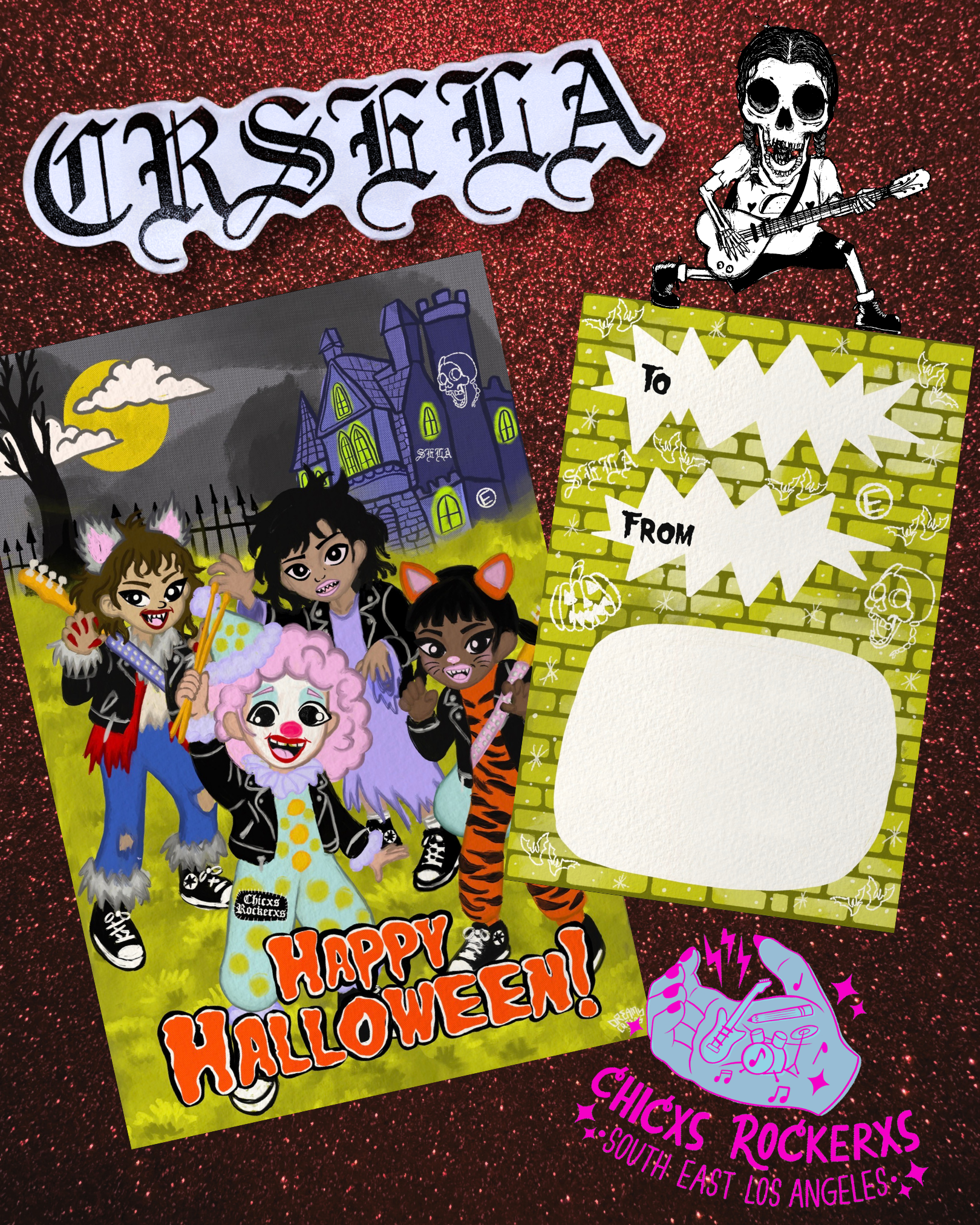 Order Halloween Grams to arrive by Halloween!