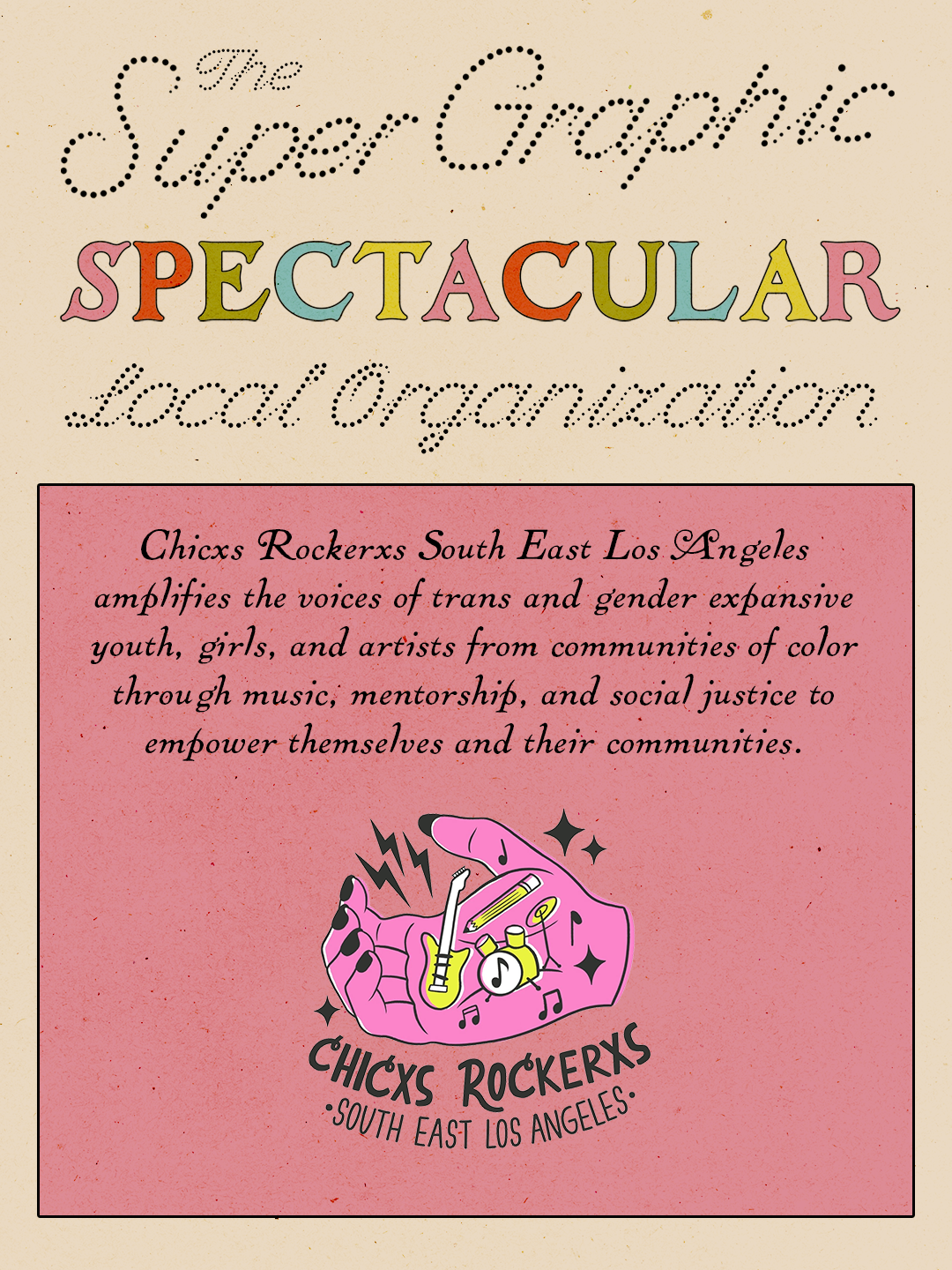 Tabling at The Super Graphic Spectacular!