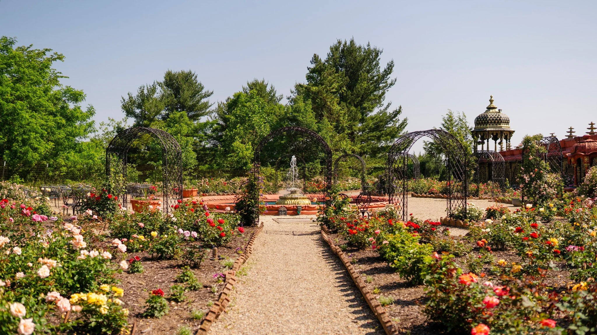 We're ready for these blooming colorful views to return! The Rose Garden at the Palace of Gold is the perfect spot for a weekend stroll this Spring. 🌹

Plan a visit to experience the beauty at VisitMoundsville.com

#VisitMoundsville #MoundsvilleWV #