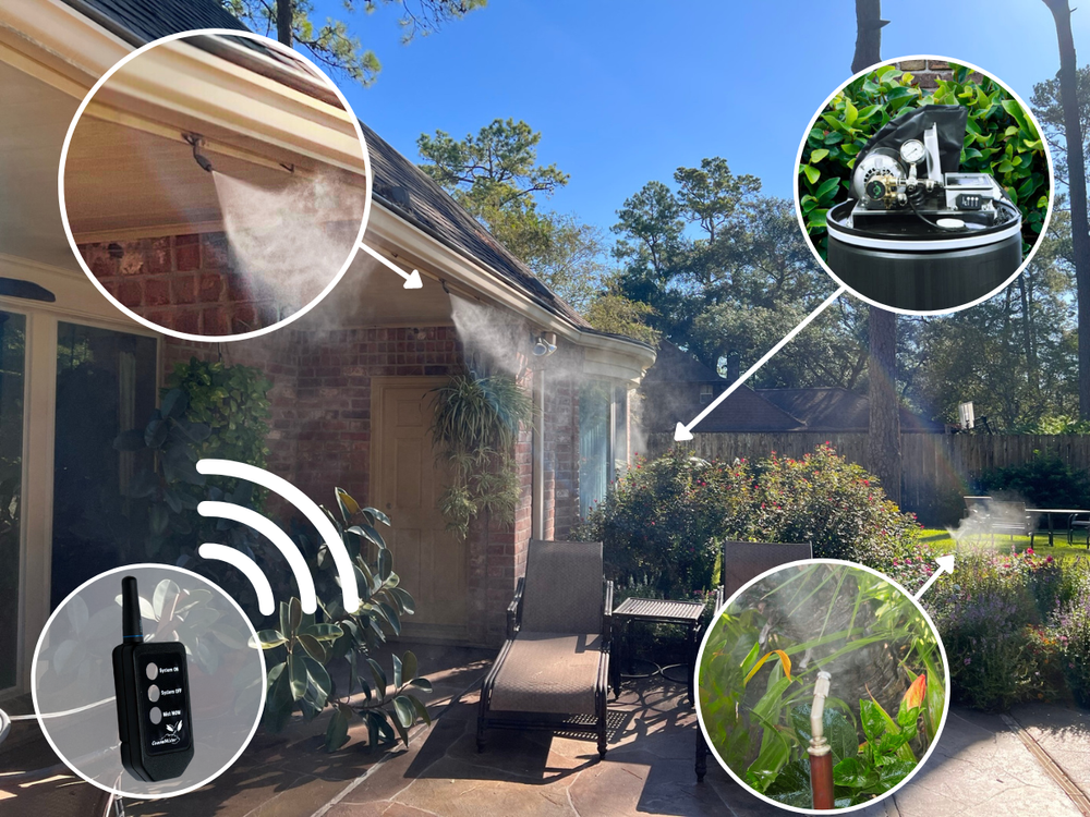 How Do Mosquito Misting Systems Work? — Coastal Mister Effective