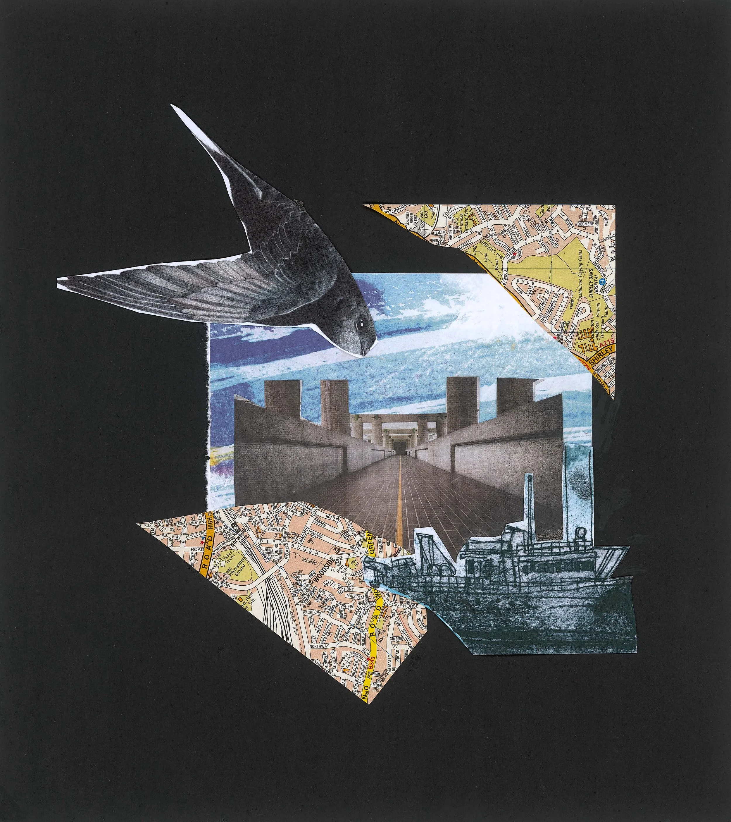 Migrating Mazes - Limited Edition Fine Art Print | Theodora Songhai