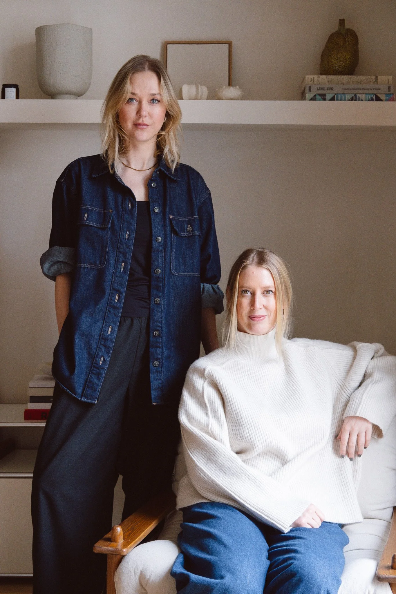 Cofounders interior designers interior architects Laura Dailey Marques Magda Mietka