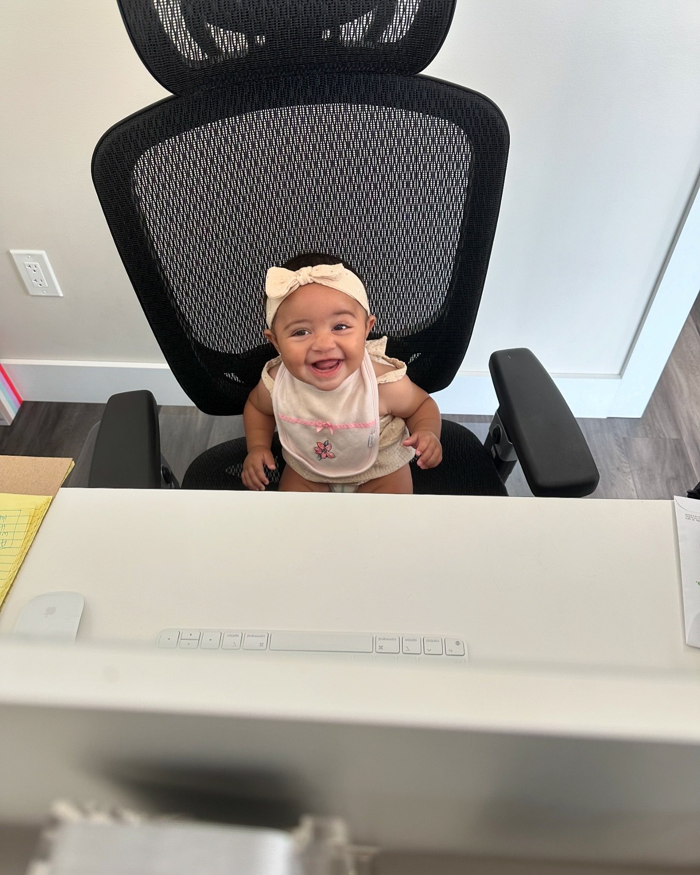 welcoming our newest member Ariya , Hunters beautiful daughter already running the show at Midori
