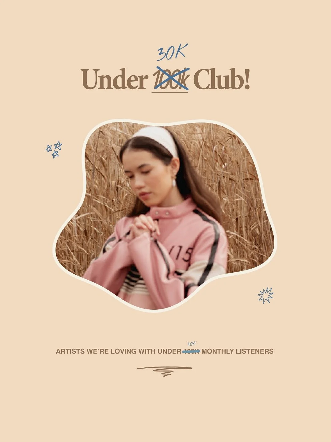 little special edition of under 100k club because we&rsquo;re so in our bag that its under 30K ! nobody does it like we do, you&rsquo;re welcome 🫡

#newmusic #musicdiscovery #indiemusic #emergingartist #smallartist #independentartist