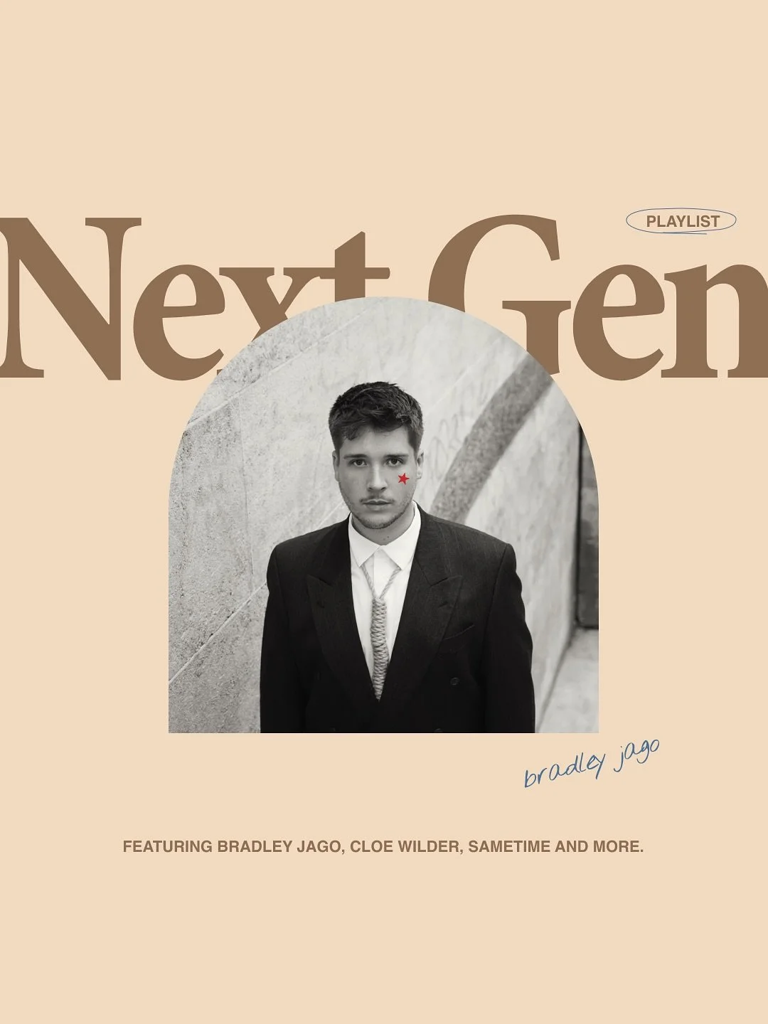 oh we just love putting you on the next gen! we&rsquo;re in good hands with everyone in this playlist, check out the full update with the link in bio 🫡

cover @bradleyjago 

#newmusic #indiemusic #musicdiscovery #newartist #smallartist #independenta