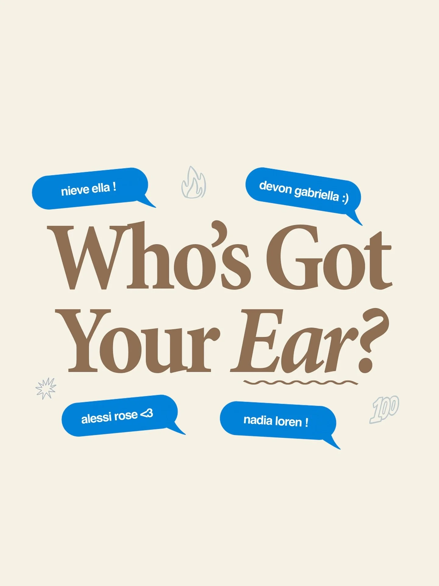 tag your current faves ! 🌟

as much as we&rsquo;re constantly discovering, we might have just a few that still slip through the cracks. that&rsquo;s where you come in, if you&rsquo;re an artist, intro yourself below, if you&rsquo;re a music fan that