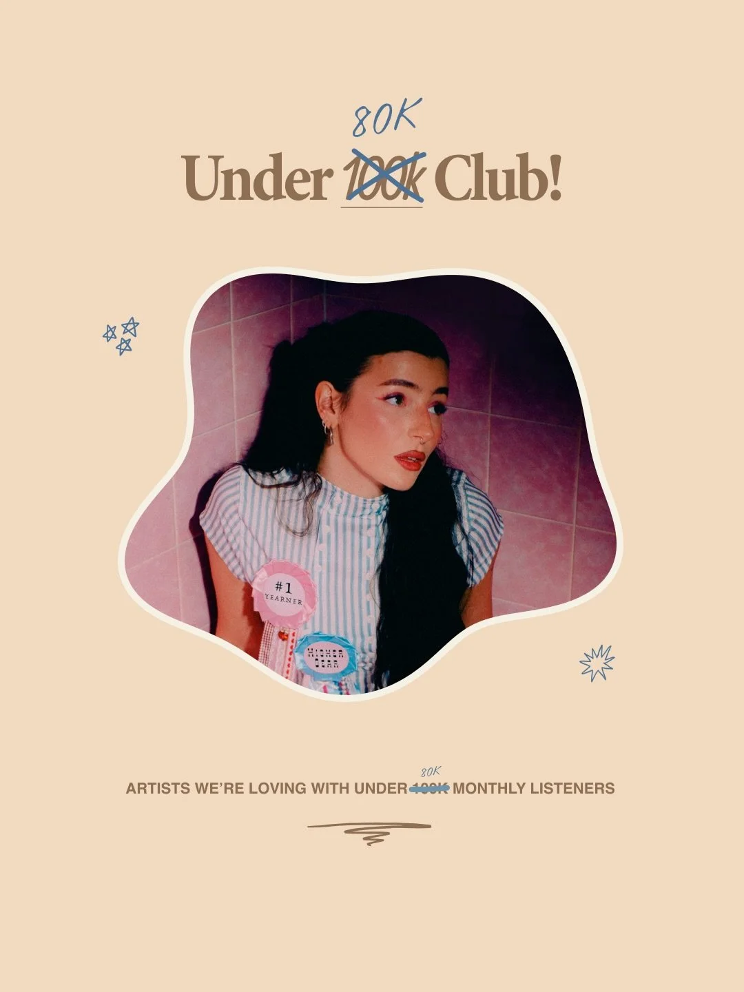 we know this is one of our most loved series, you guys can&rsquo;t get enough of these incredible artists all under 80k monthly listeners on spotify, enjoy 🫡

#newmusic #musicdiscovery #newartist