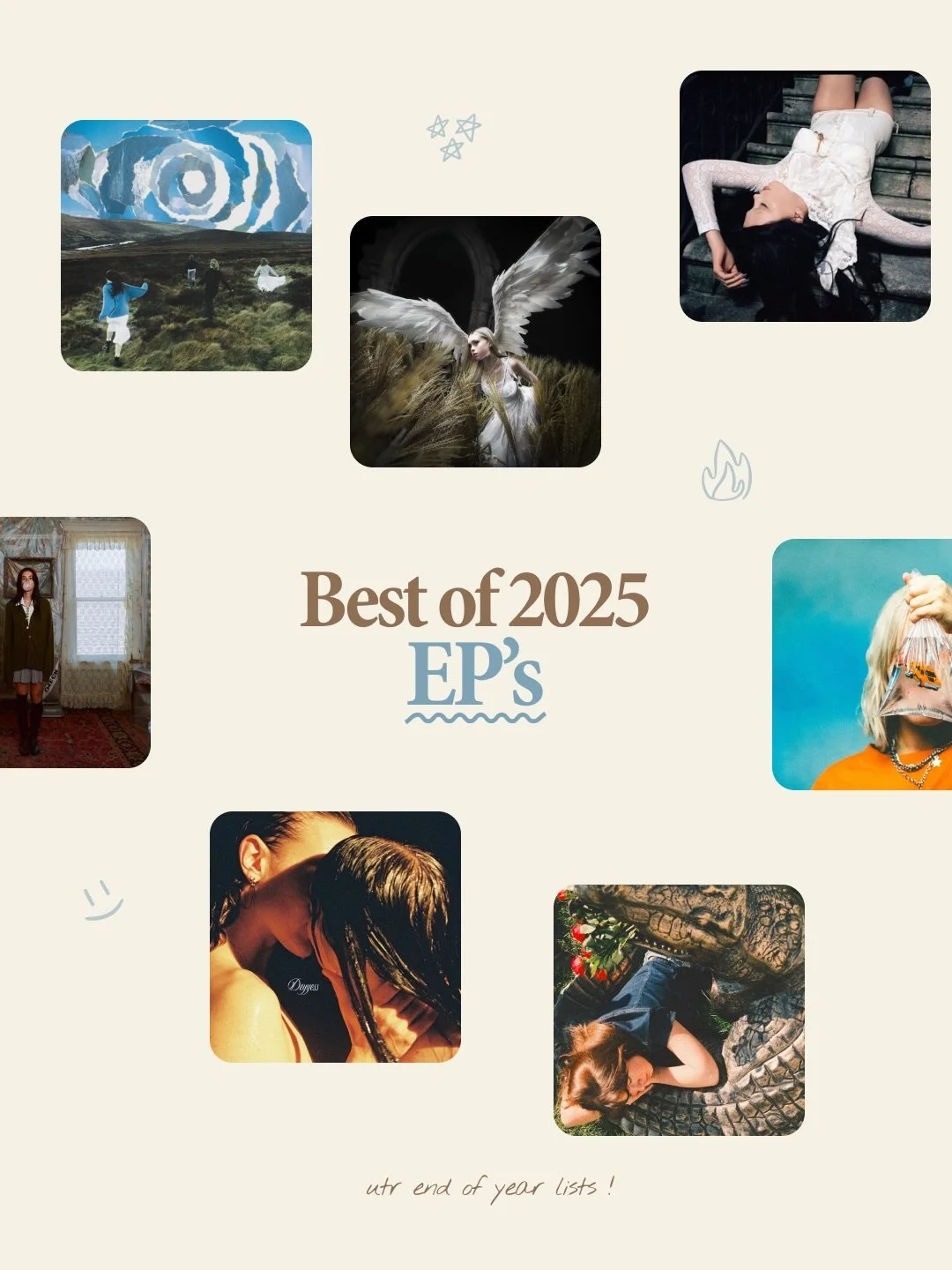 ITS OFFICIALLY LIST WEEK ! we&rsquo;re kicking off the first of four lists with the best EP&rsquo;s this year, and let&rsquo;s just say we were spoiled when it came to some of our favourite emerging artists sharing some incredible projects, who&rsquo