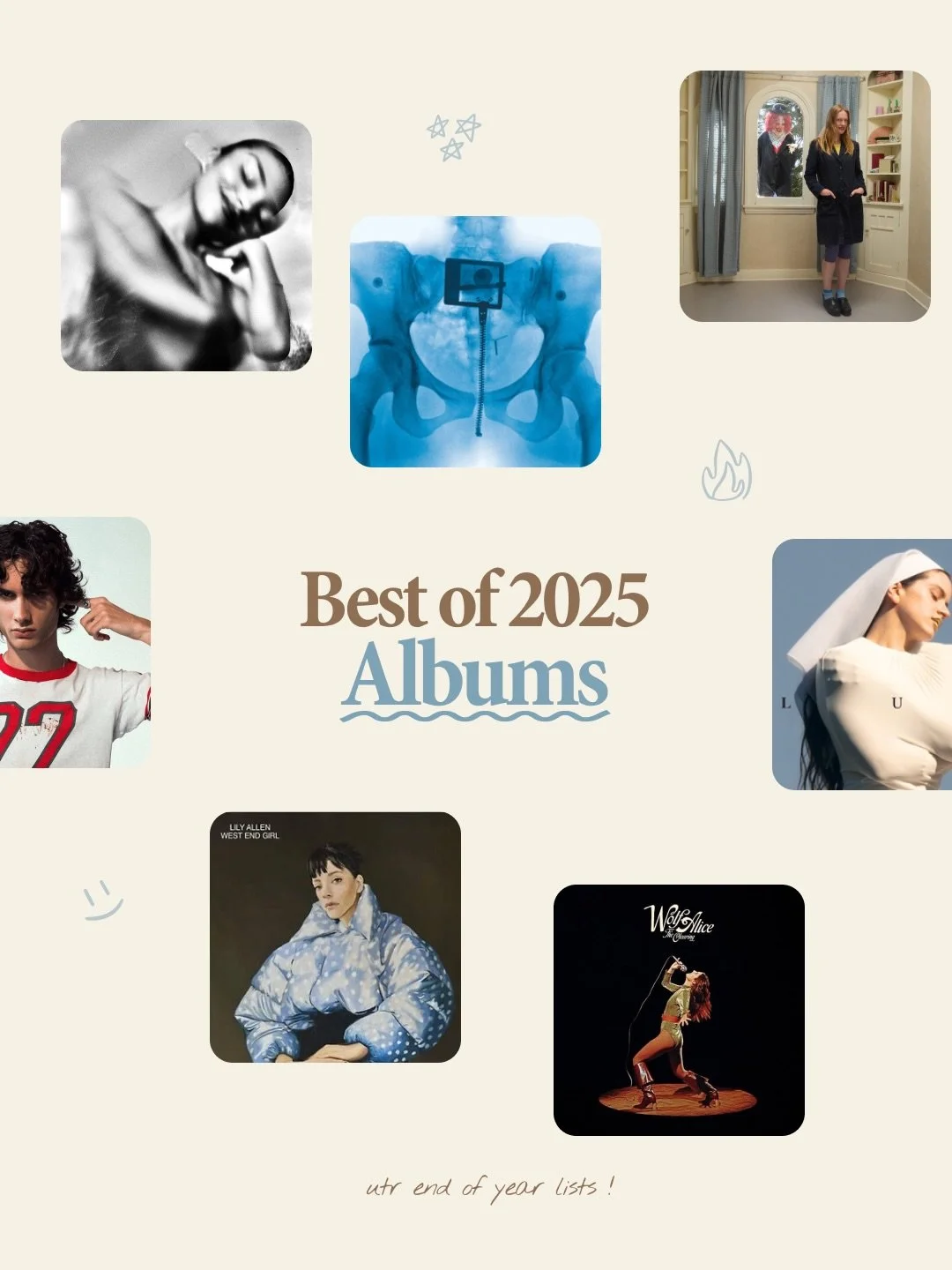 next up, ALBUMS! we&rsquo;re still not over how many great albums were released in the year of 2025, here are the teams faves 💿

the team: @ems_constance @ameliahai @toby_bryant_ @deidreacosta @gaiaottman @_mayafernandes_ @_lujainb @mannyssingh 

#n