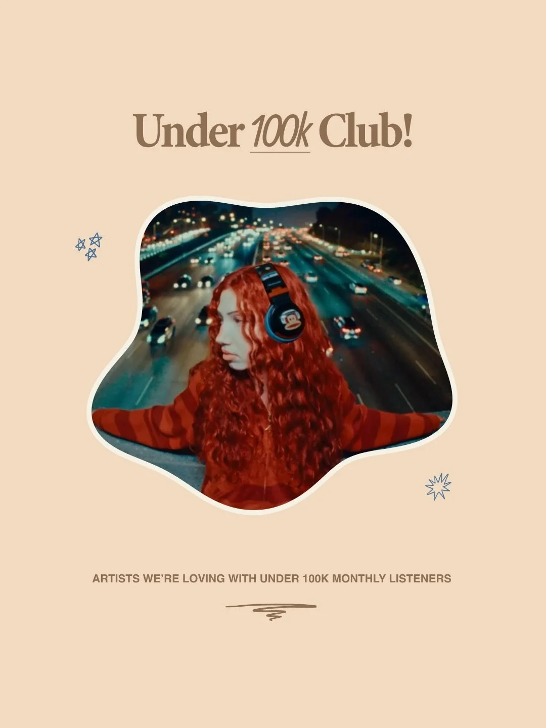 the first under 100k club of 2026! you guys can&rsquo;t get enough of these so we had to bring it back, here&rsquo;s some artist we love with under 100k monthly listeners on spotify 🎧

#newmusic #musicdiscovery #newartist