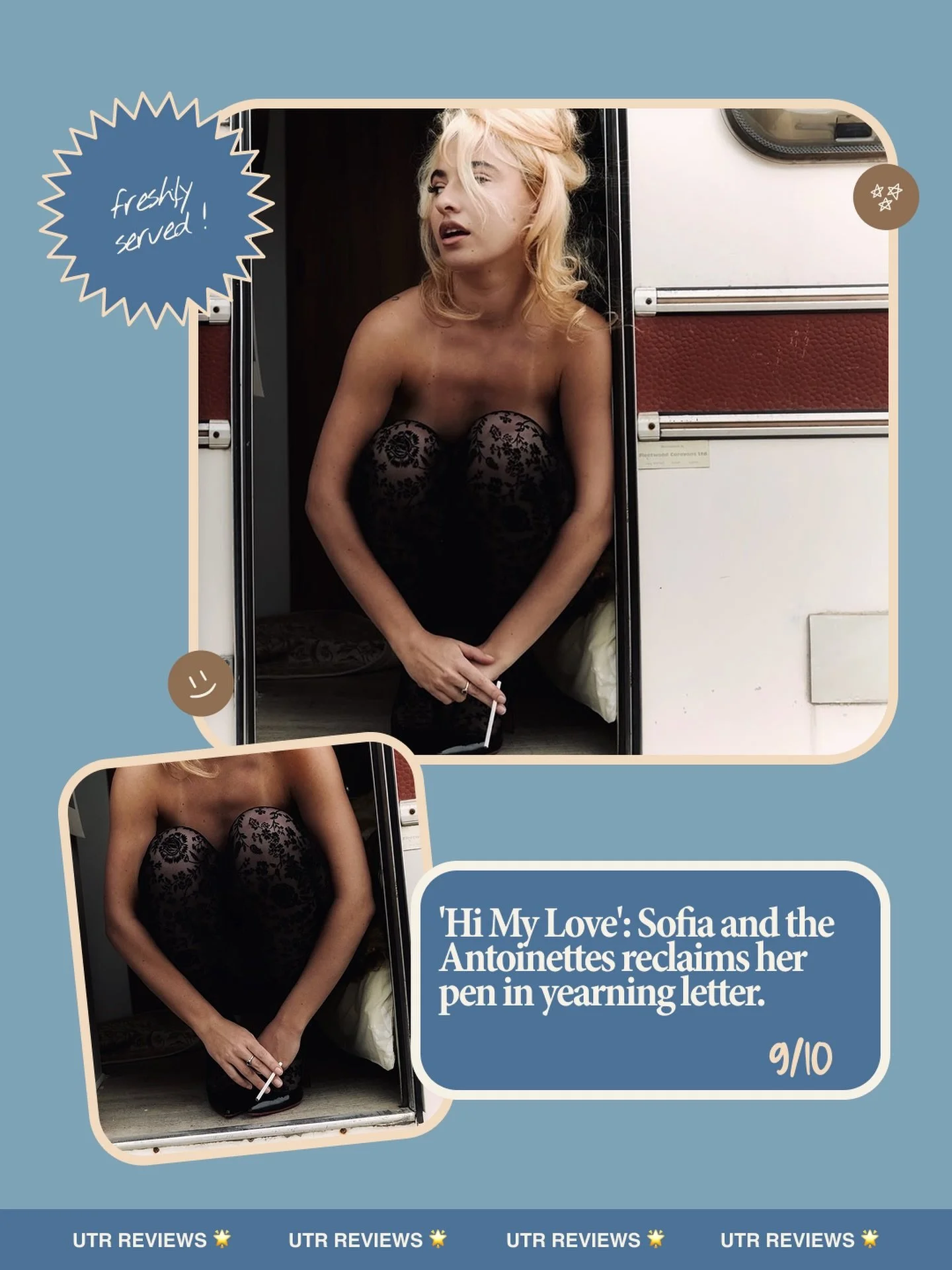 we cannot get enough of the new @sofiaandtheantoinettes tune, a real one to watch in 2026! full piece up on the site now🌟

&lsquo;Hi My Love&rsquo; has been added to under the radar&rsquo;s elite picks ✅

words @toby_bryant_ 

#newmusic #popmusic #m