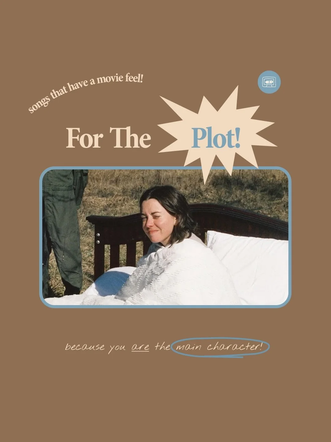 we know it&rsquo;s been a while&hellip; but we&rsquo;ve got you covered main characters ! for the plot returns with a bunch of tunes that make you feel like you&rsquo;re living in your very own movie 🍿 

cover @abbyholliday 

#newmusic #musicdiscove