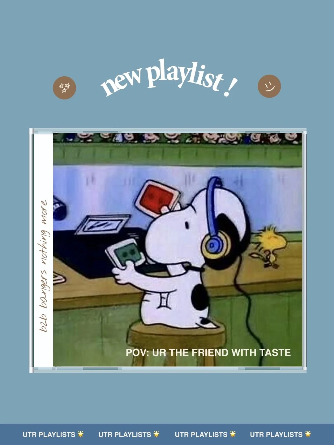 basically, if you f*ck with this playlist, ur that friend with taste 🫵🙂&zwj;↕️

p.s. we won&rsquo;t tell anyone if u wanna steal and add some to ur own playlists to send to friends and keep up ur rep, we got you ;) 

#newmusic #musicdiscovery #newa