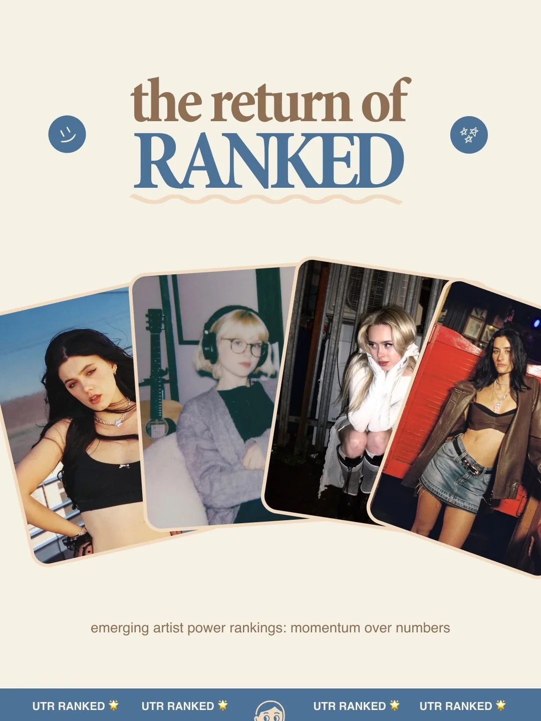 it&rsquo;s been a while&hellip; when we introduced RANKED, our emerging artists power rankings last year you guys loved it. with 2026 just starting out, it only felt right to bring it back. here&rsquo;s our top 20 right now based on momentum, consist