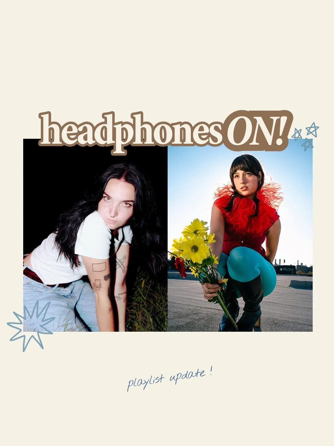 the girlies really showed out the past few weeks! we&rsquo;ve updated our most loved playlist with so many of our faves, scroll for a little preview and check out the full update with the link in bio 🌟

cover @madhavi.devi @steviebill_ 

#newmusic #