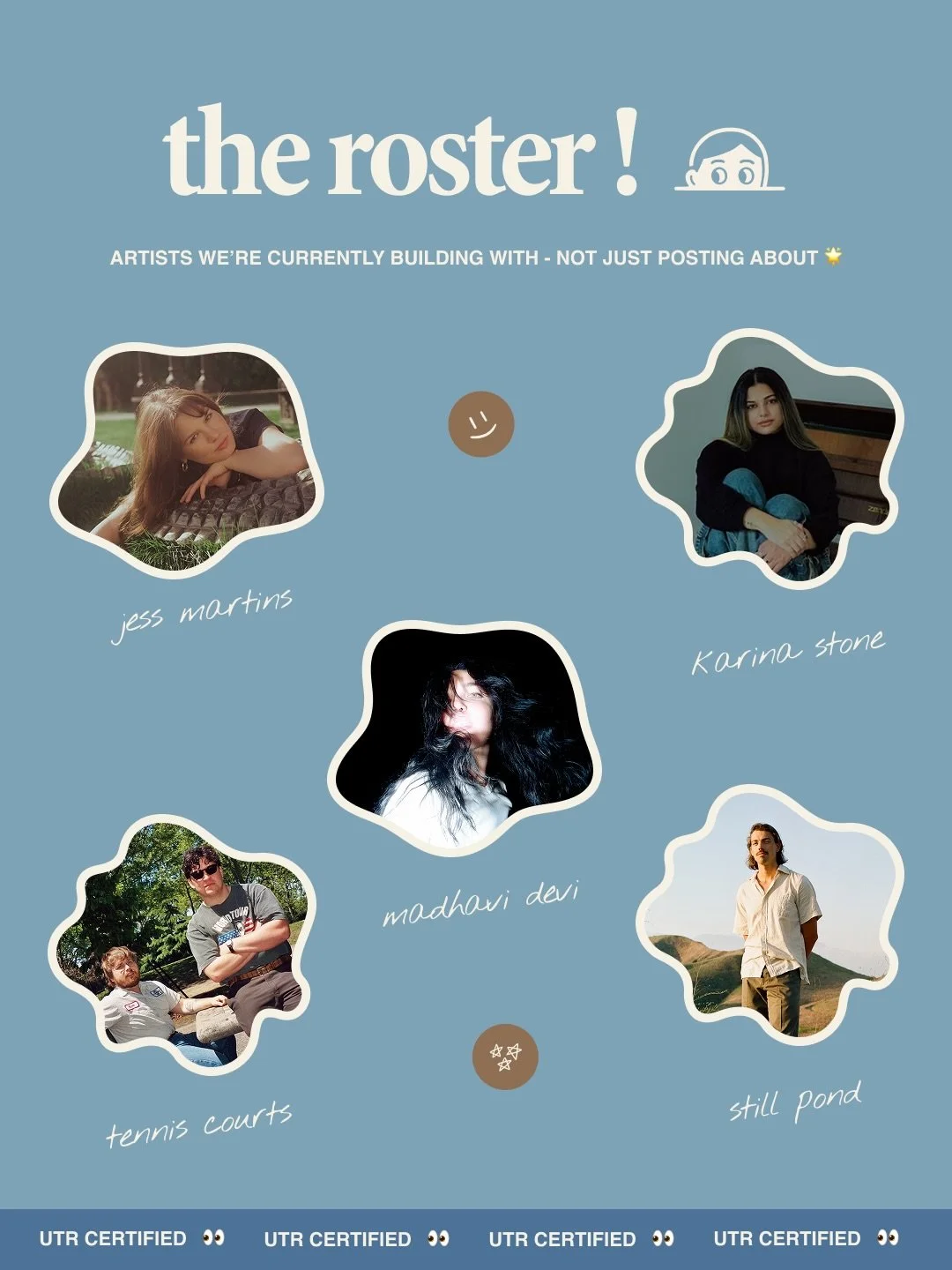 a dream of ours ever since we started this platform was to work with some of our favourite artists long term, and here we are with a group of artists that we get to work with day in and day out to get their music heard by the world 🌎 

this isn&rsqu