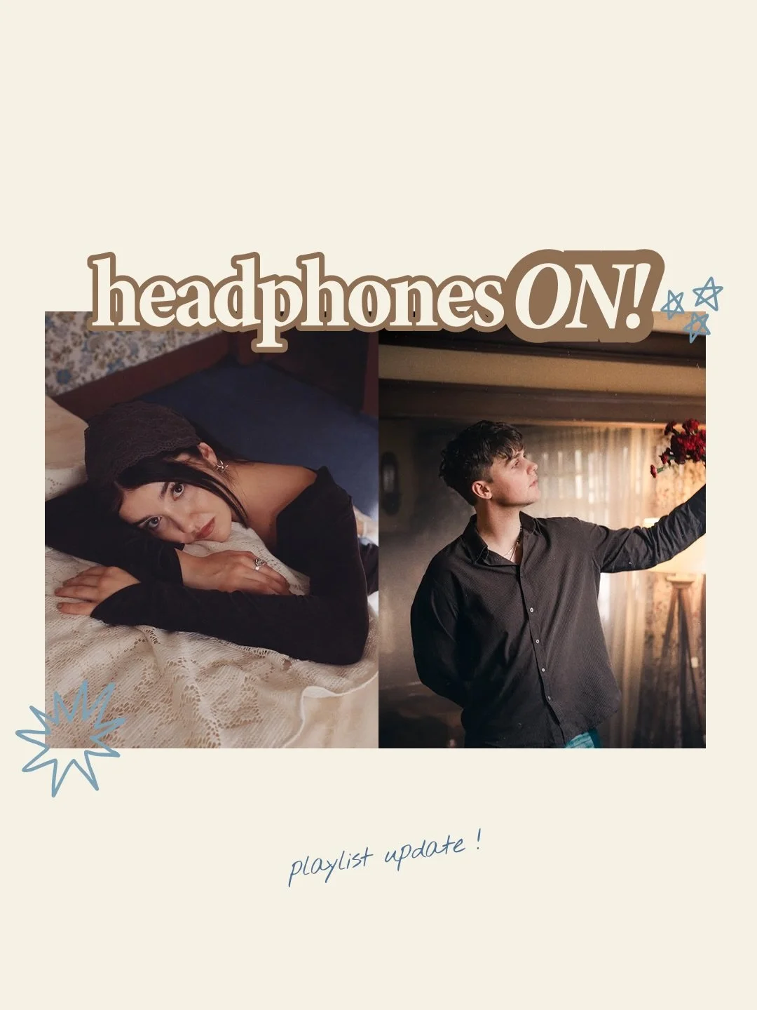 we&rsquo;re making sure you start your week off right with some top tier new music! we&rsquo;ve updated our headphones on playlist with a bunch more gems, link in bio to listen 🎧 

cover @benellismusic &amp; @devongabriellaa 

#newmusic #musicdiscov