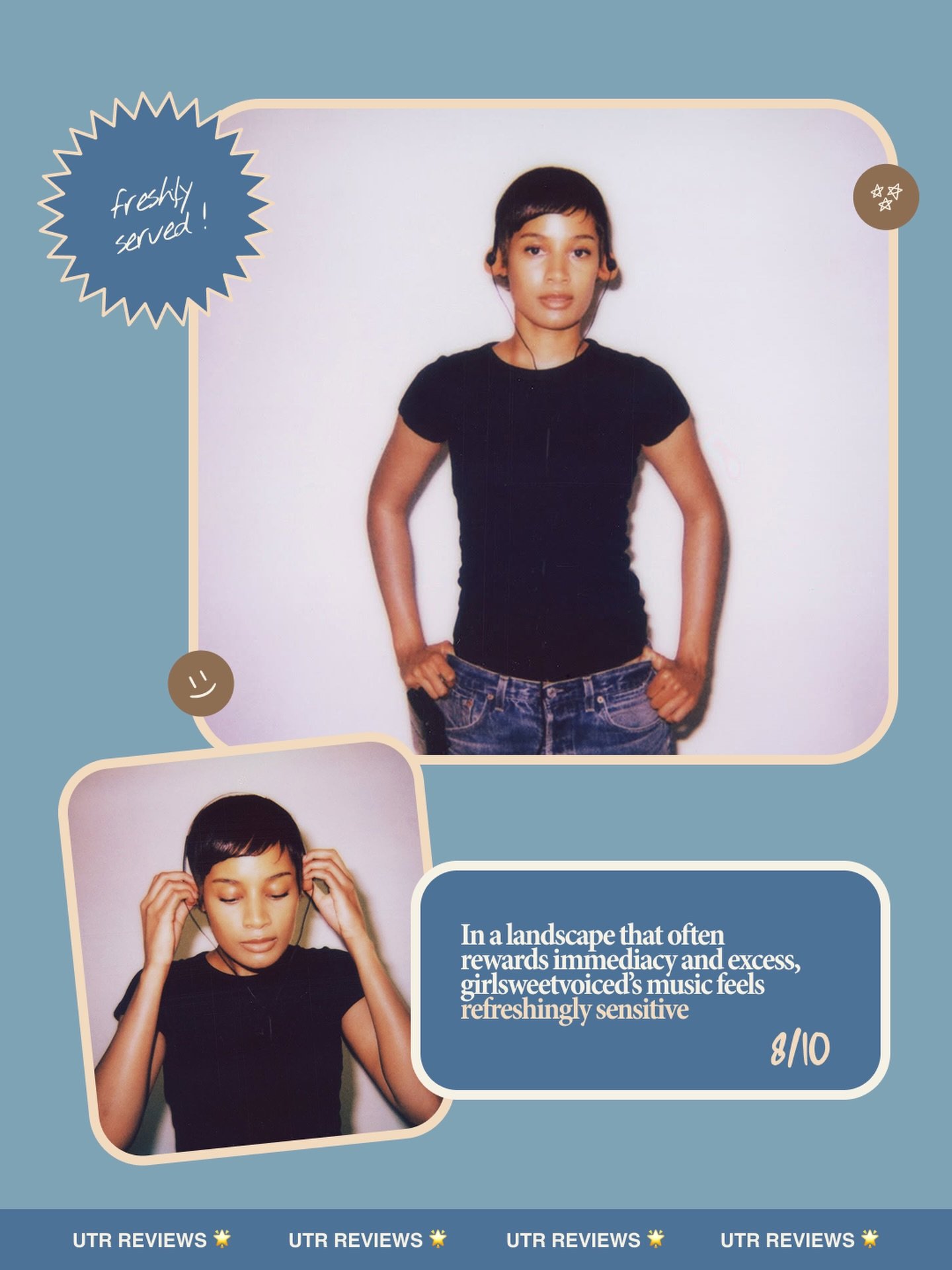 we&rsquo;ve had the new @girlsweetvoiced on loop, check out our full feature up on the site now 🌟

words @_mayafernandes_ 

#newmusic #newartist #musicdiscovery