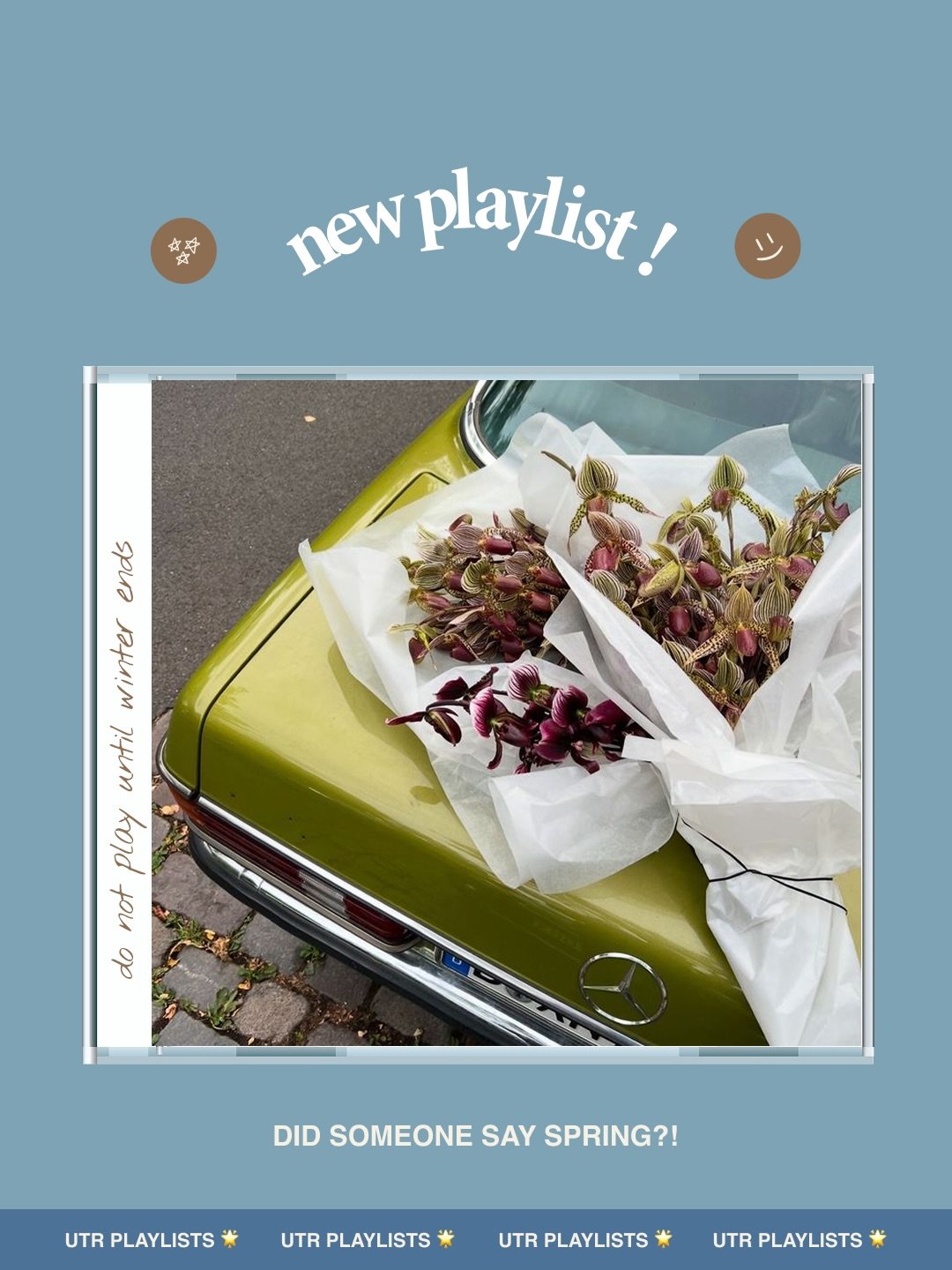 we&rsquo;re hoping we don&rsquo;t jinx it but we do feel like spring is here, and it&rsquo;s only right we hit you with a playlist with the ultimate spring feels, link in bio to listen 💐

#newmusic #musicdiscovery #indiemusic #newartist