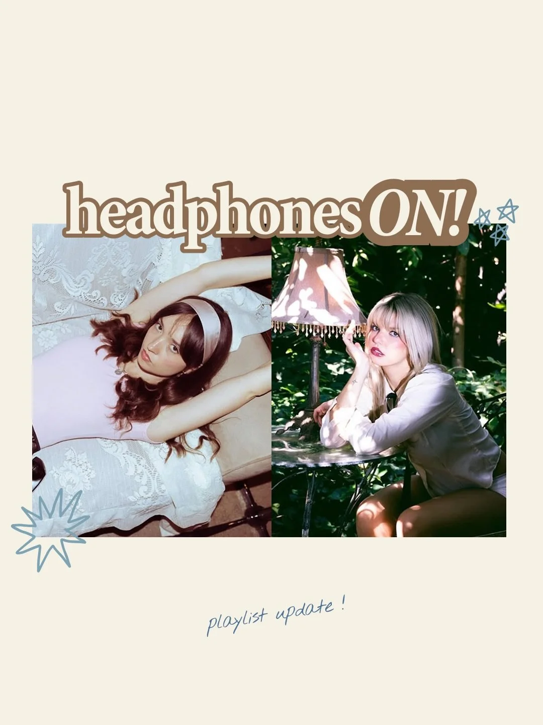 start of a new week, ears are blessed, feeling good, here&rsquo;s some of the songs we&rsquo;ve been wanting to put you on for the past week 🌟

cover @imchrissy @karlybowmann 

#newmusic #musicdiscovery #indiemusic