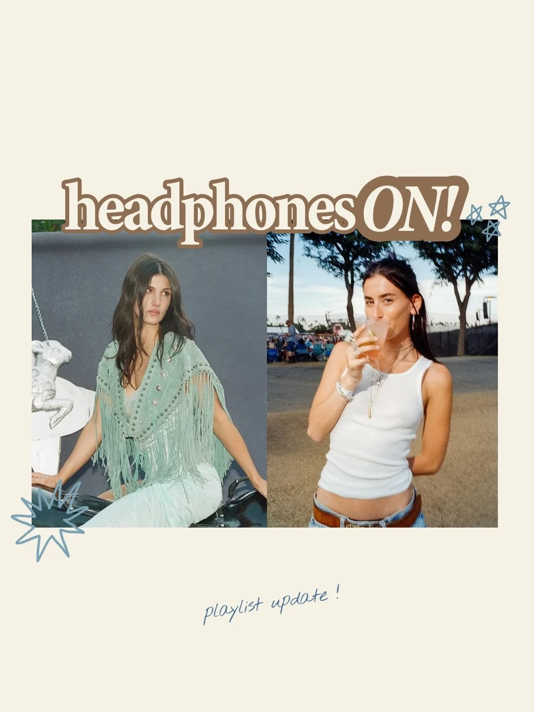 overwhelmed with great music these past few weeks, and here&rsquo;s some of our faves in the latest &lsquo;headphones ON!&rsquo; update, link in bio to listen 🎧 

cover @sydneyrossmitchell @stellalefty 

#newmusic #musicdiscovery #indiemusic #newart