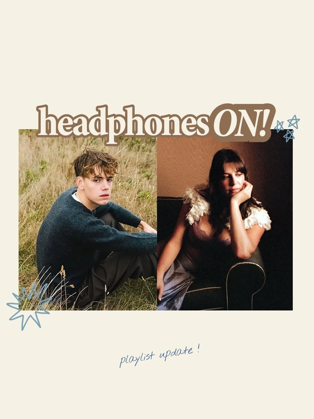 headphones on RETURNS! we&rsquo;ve found sooo many gems we&rsquo;ve been loving lately and added them for your listening pleasure, link in bio 🤩🎧

cover @_fredroberts @graceenger 

#newmusic #indiemusic #musicdiscovery