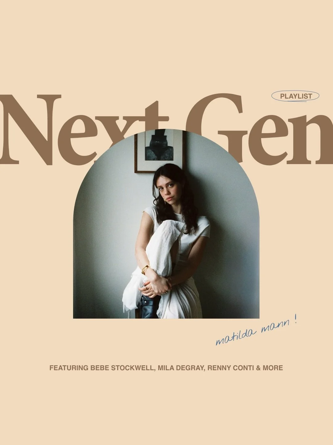 our &lsquo;next gen&rsquo; playlist needed a refresh, and we have to say it&rsquo;s one of our favourites yet! we found some real gems that are the future of music, link in bio to give it a listen 🎧 

cover @matildathemann 

#newmusic #musicdiscover