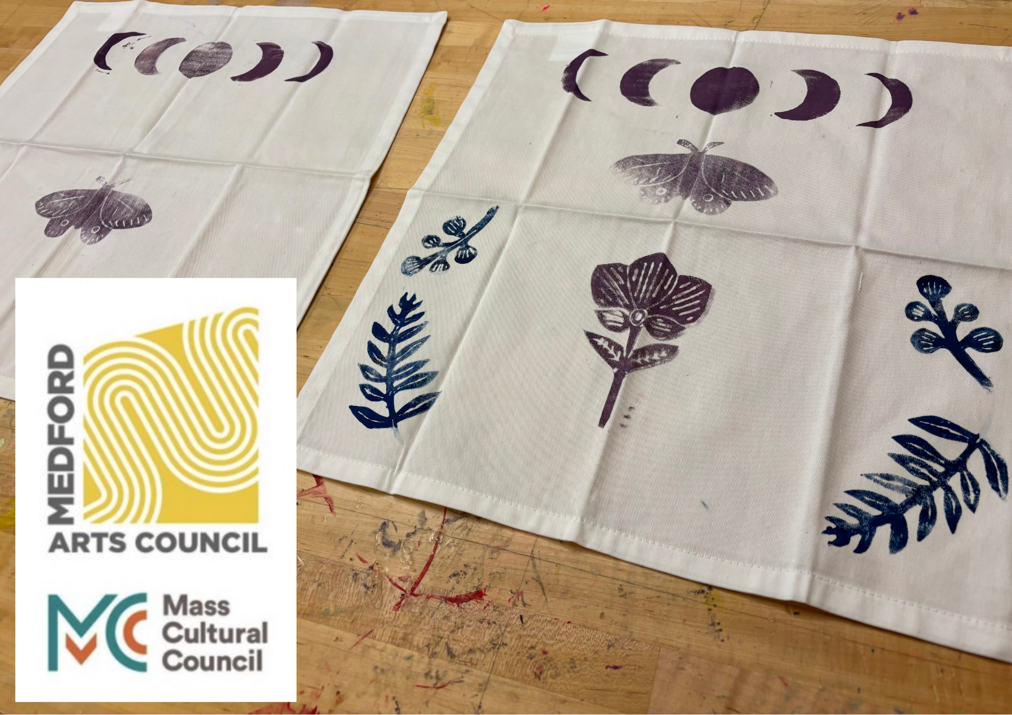 Stamp It! Fabric Printing Workshop