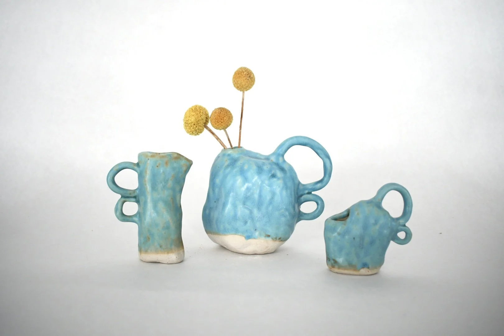 Tourquoise Bud Vases