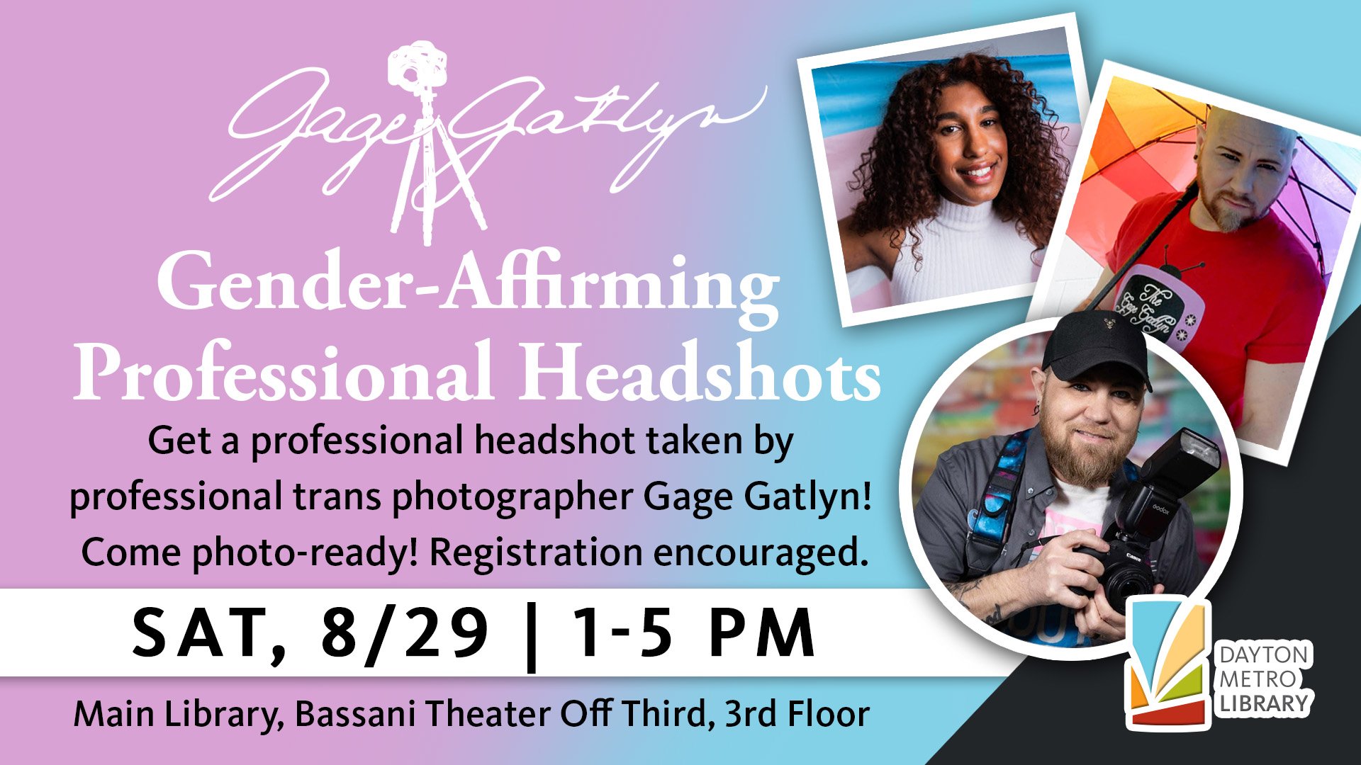 Gender Affirming Headshots