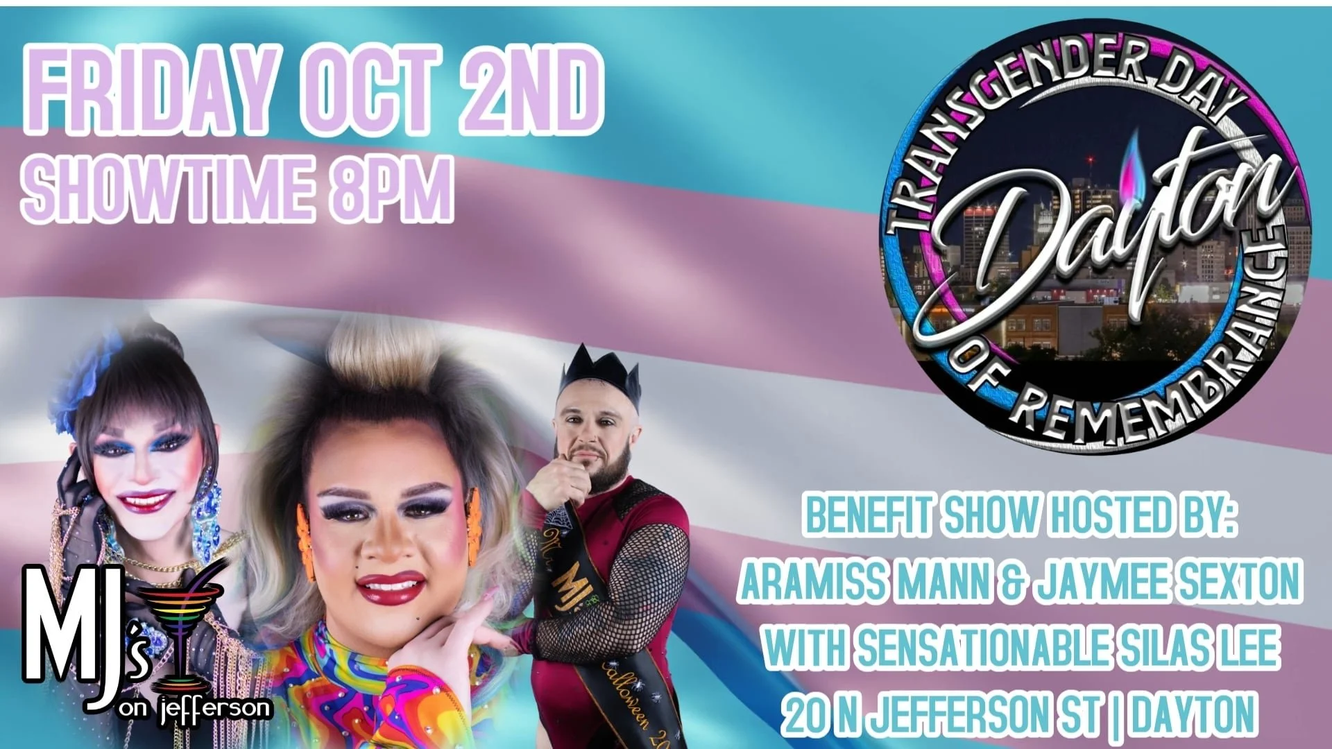 TDOR Dayton Benefit at MJ's On Jefferson