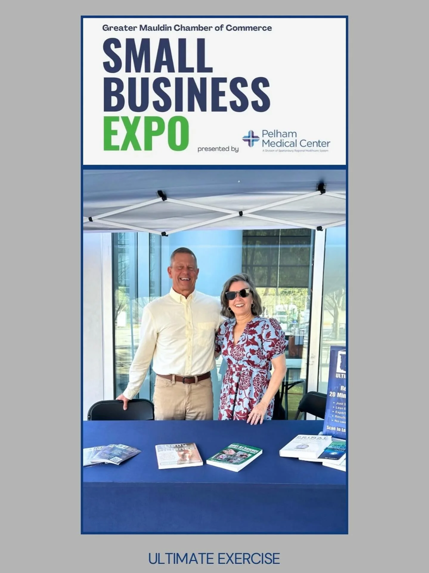 Thanks to the Greater Mauldin Chamber of Commerce for allowing us to be part of their 2026 Small Business Expo! #fitness #greenvillesc #weightlifting #smallbusiness #bussinessowner